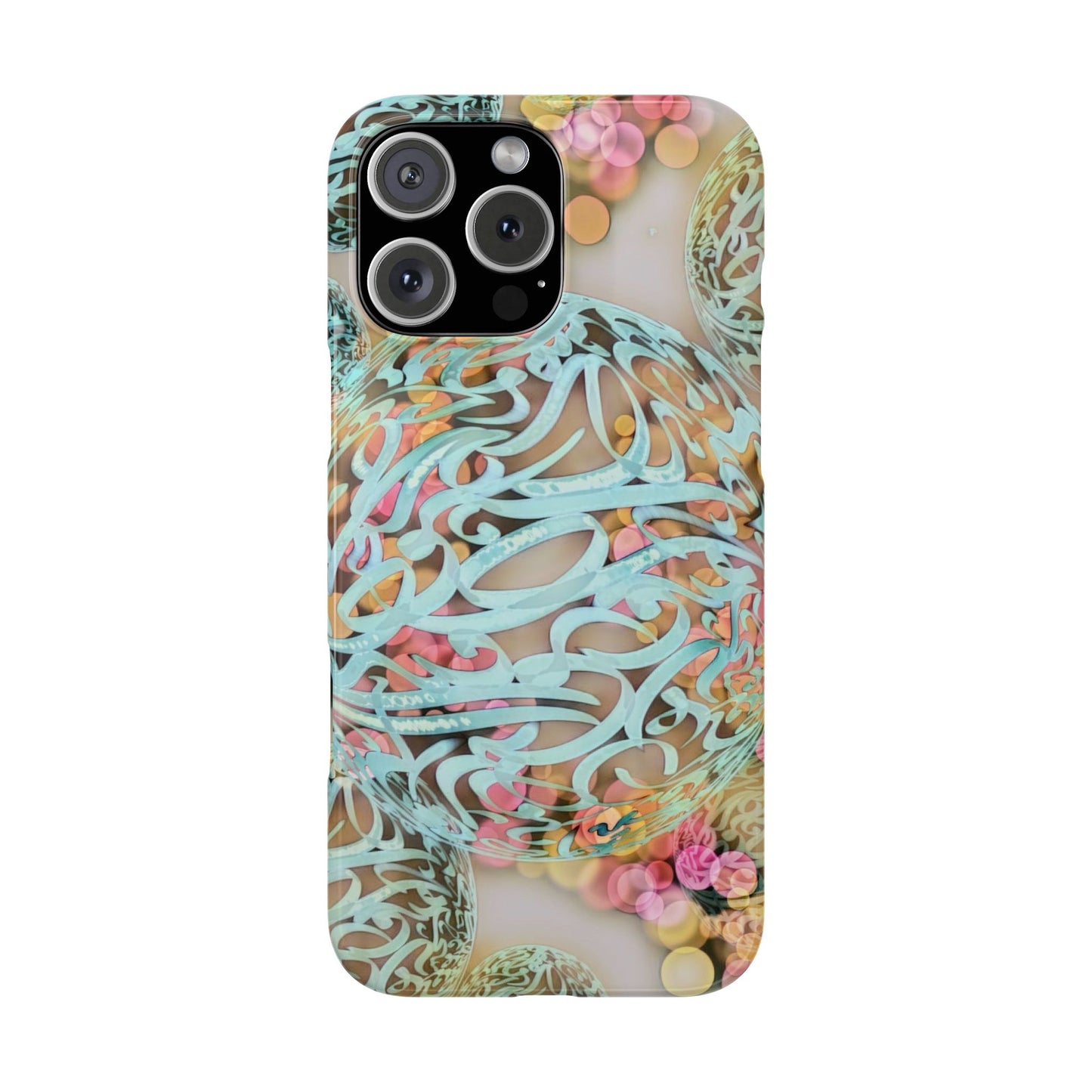 Copy of Copy of Copy of ' Modern Art  Slim Phone Case -LOVE I-