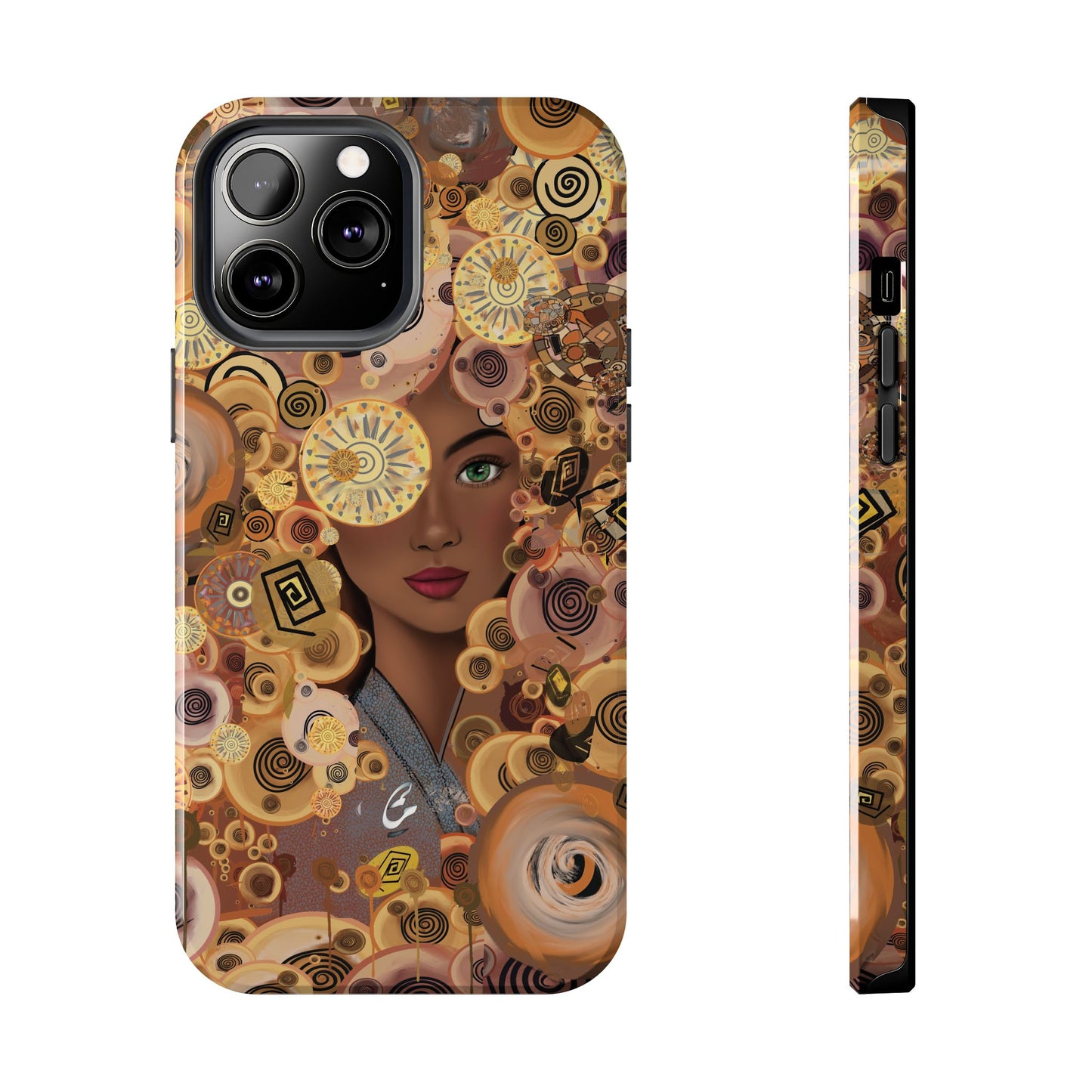 Phone Case - Persian Art Inspired Beautiful Girl Design