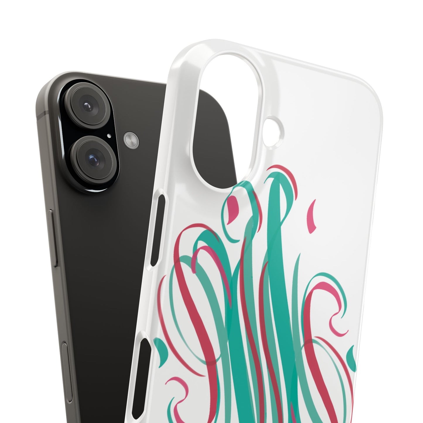 Spring inspired Modern Art  Slim Phone Case -,