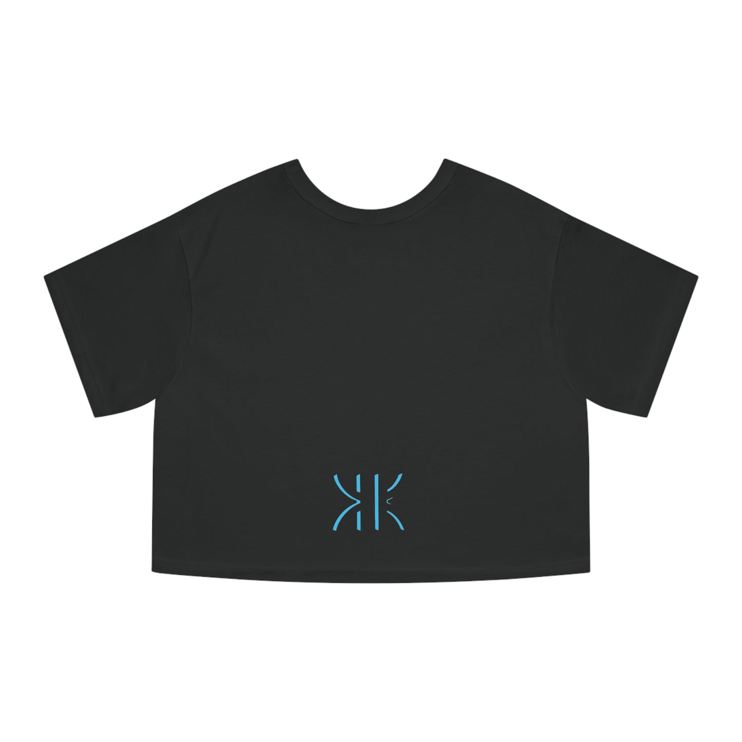 Kalli K X Champion Women's Cropped T-Shirt with Artistic Design