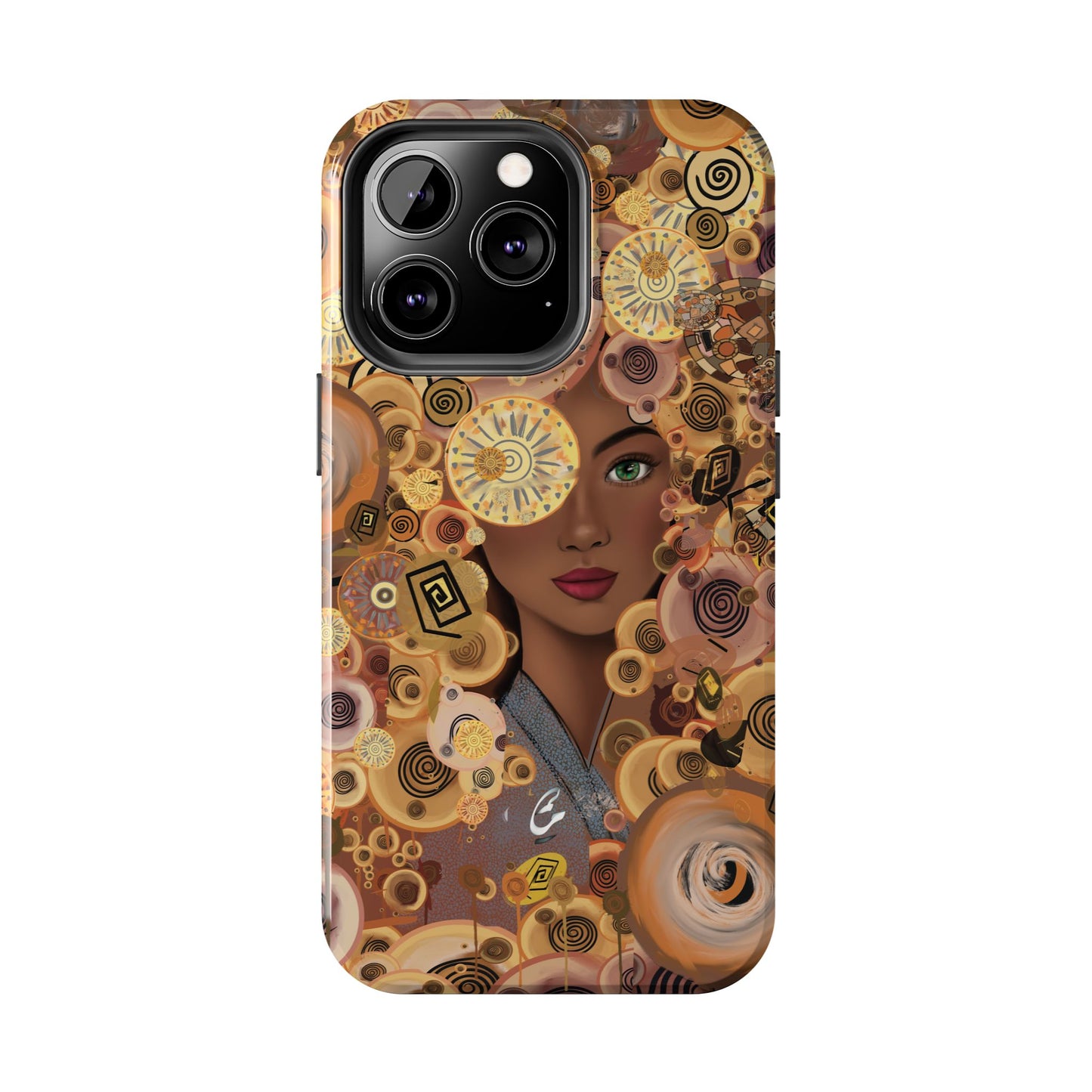 Phone Case - Persian Art Inspired Beautiful Girl Design