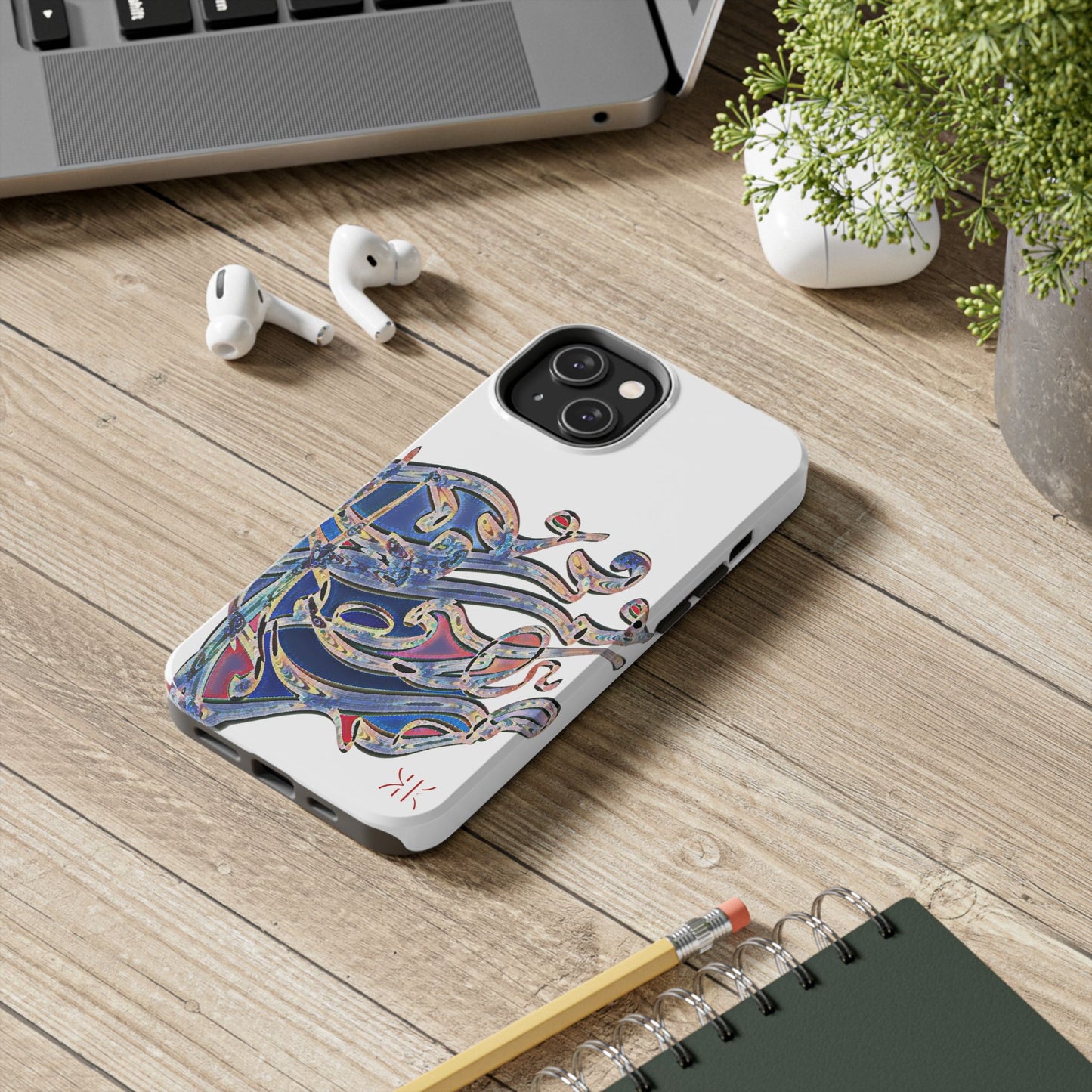 Kalli K  Phone Case Persian Calligraphy Art.