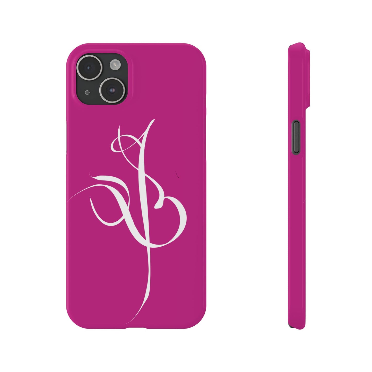 Modern Calligraphy Slim Phone Case -Eshgh (LOVE)