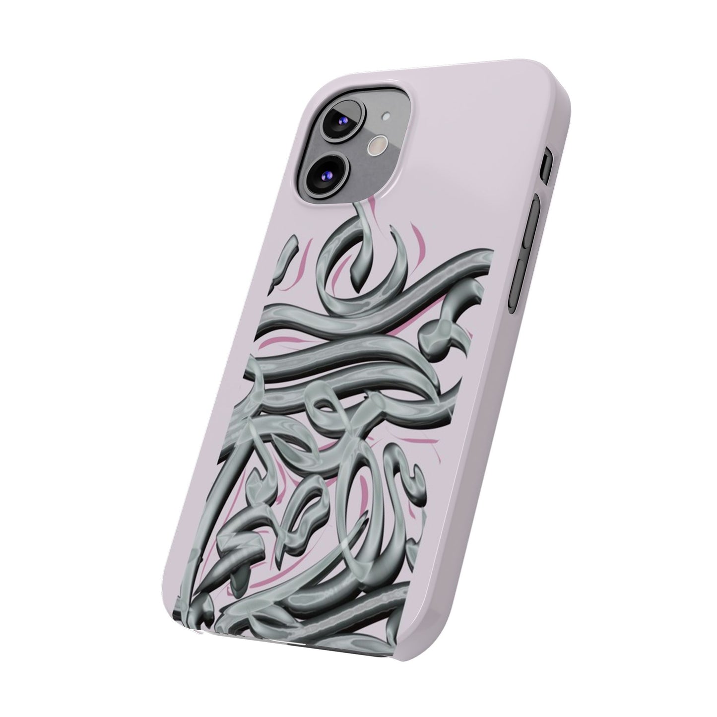 Modern Art  Slim Phone Case -LOVE,