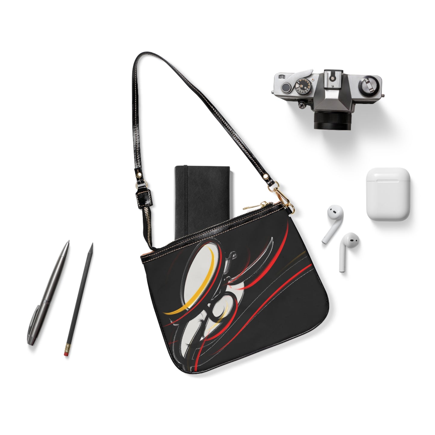 Persian Calligraphy Art Small Shoulder Bag