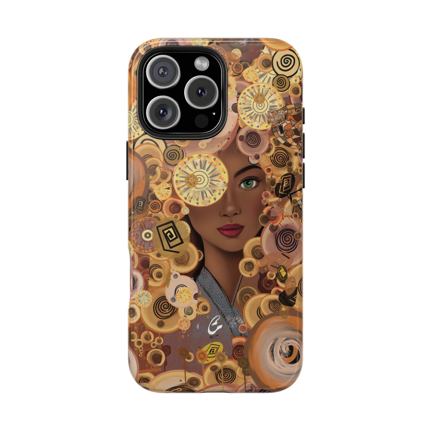 Phone Case - Persian Art Inspired Beautiful Girl Design