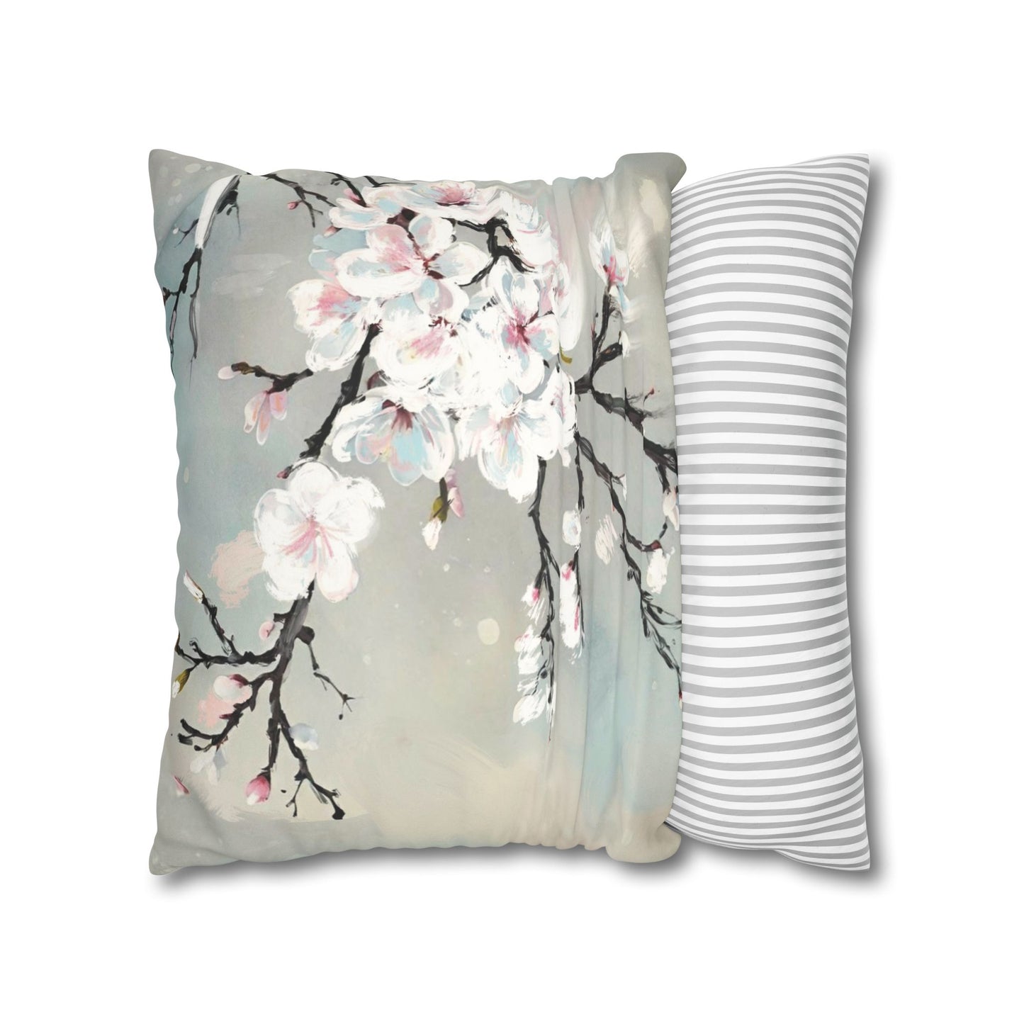 Spring Pillowcase - Modern Art Portrait Watercolour Design