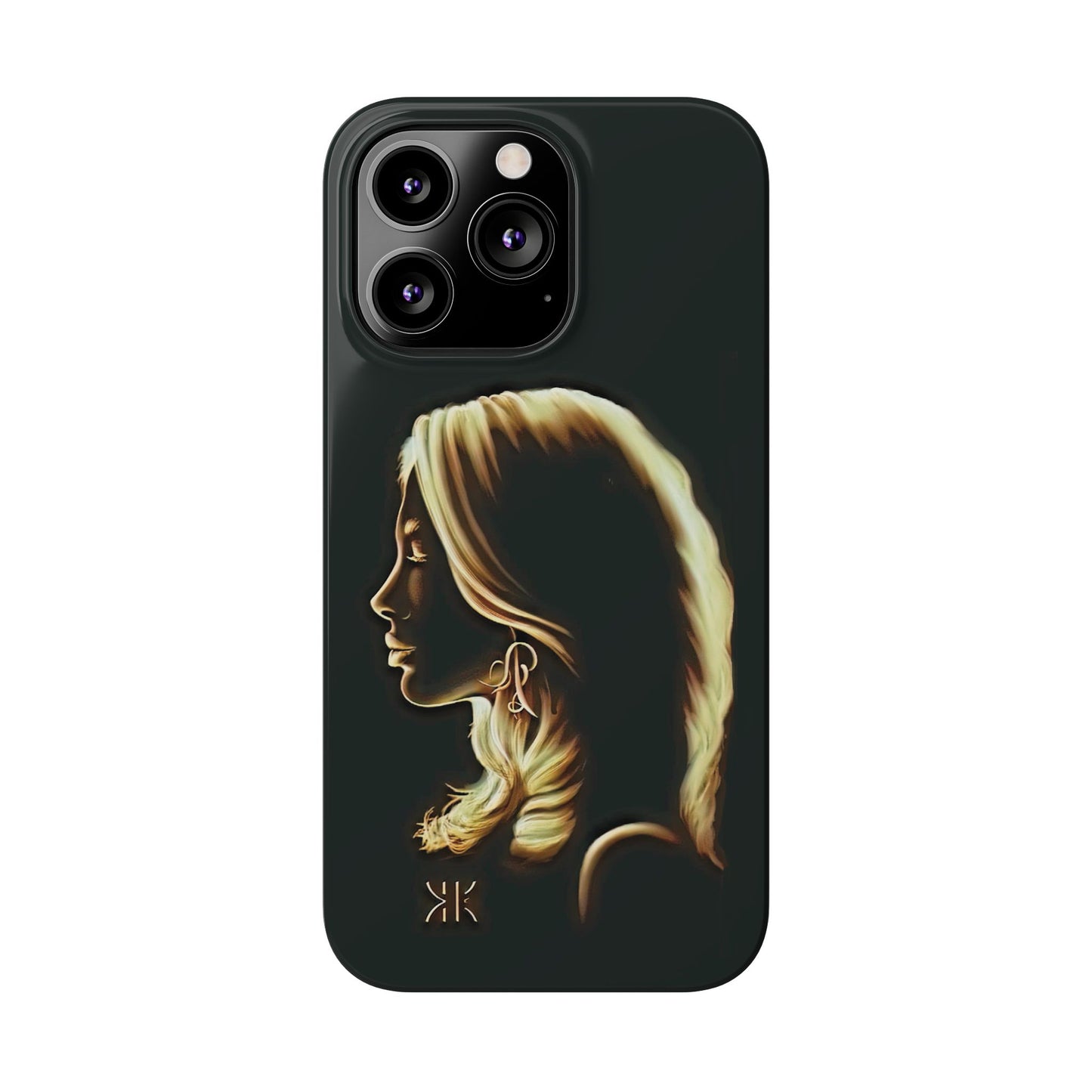 Copy of ' Modern Art  Slim Phone Case -LOVE I-