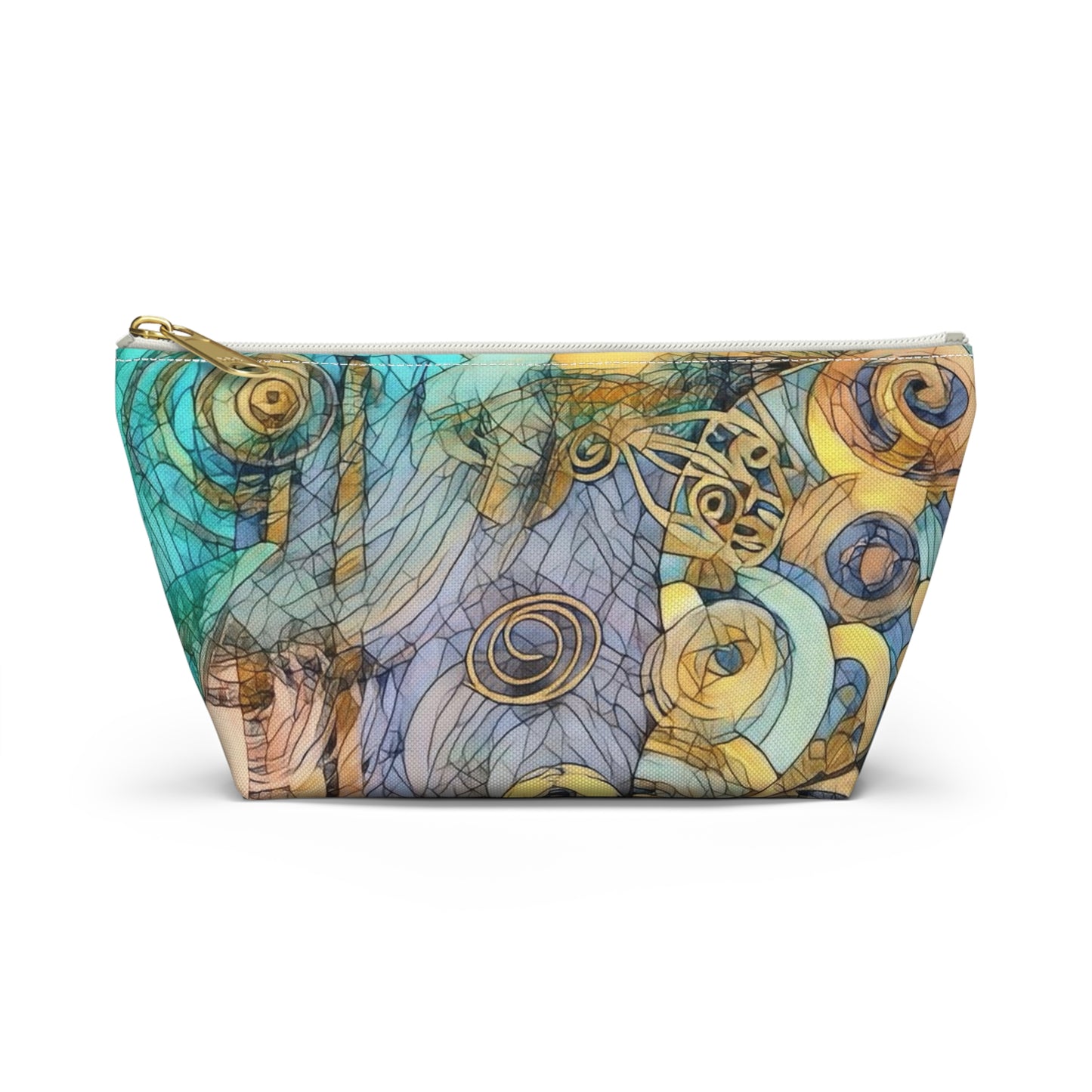 Ethereal Swirls Accessory Pouch w T-bottom