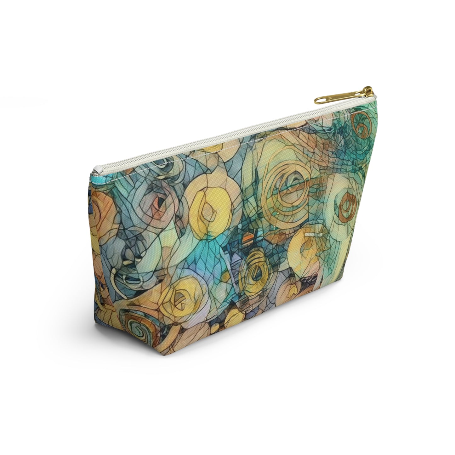 Ethereal Swirls Accessory Pouch w T-bottom