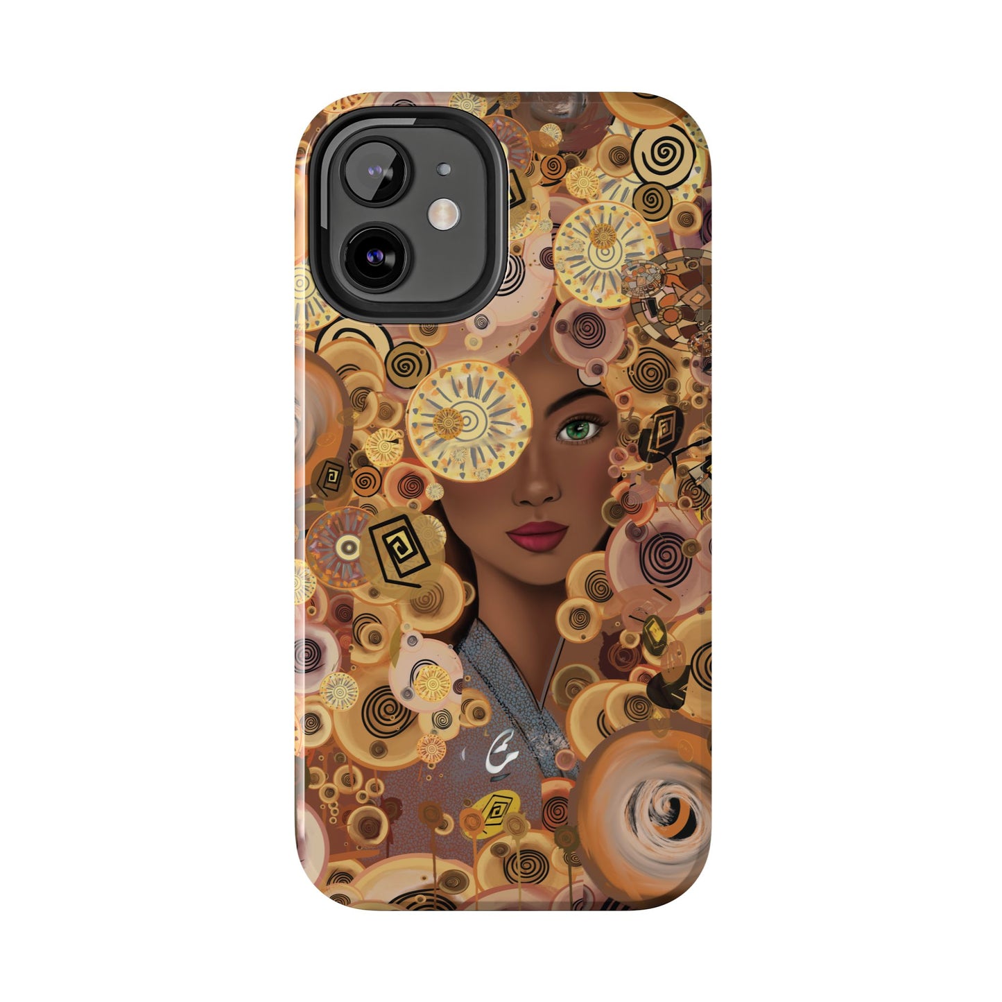 Phone Case - Persian Art Inspired Beautiful Girl Design