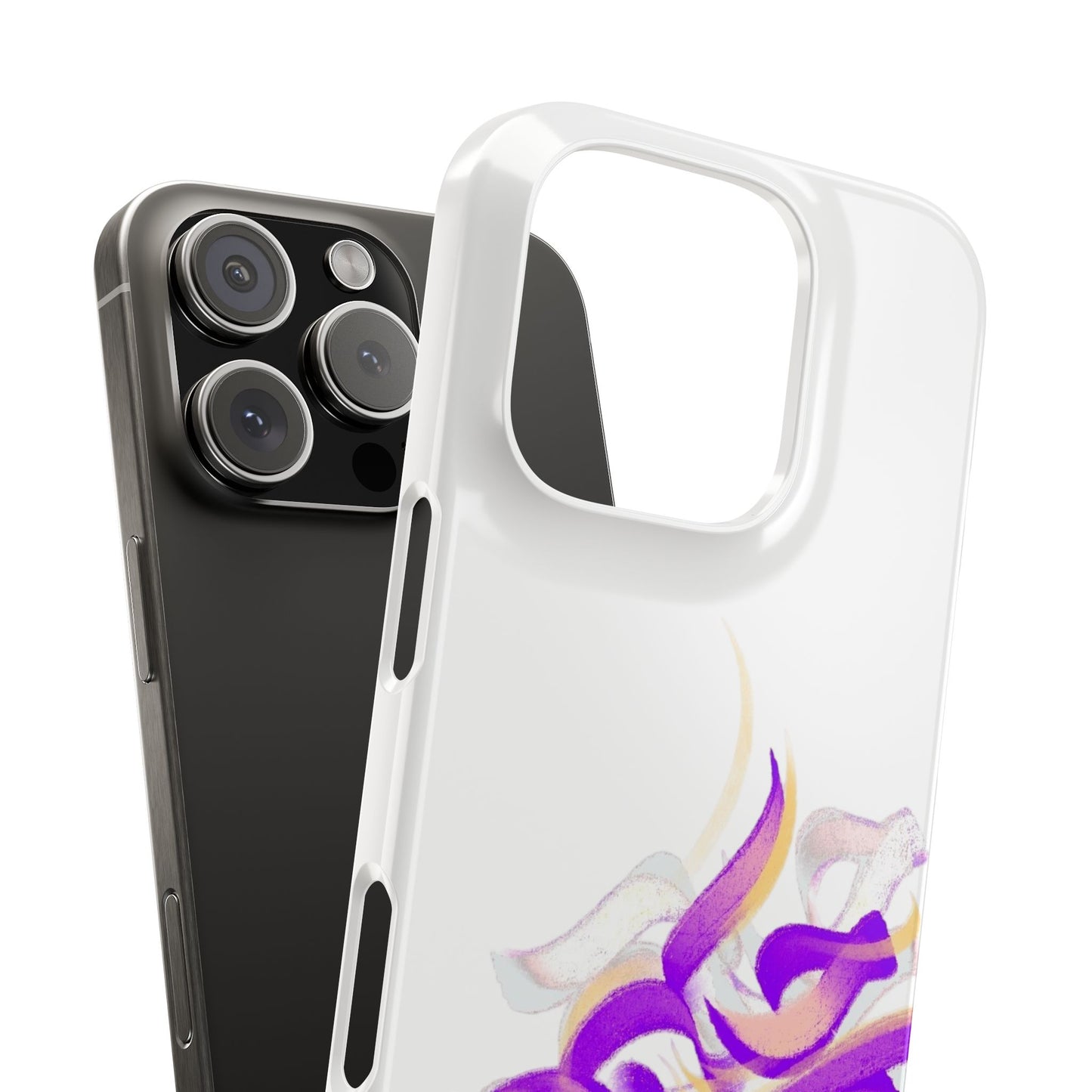 Copy of ' Modern Art  Slim Phone Case-Lily