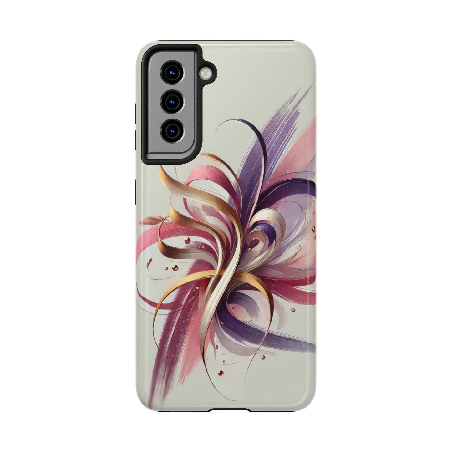 Phone Cases - Colorful Calligraphy Flower Chic Stylish Design