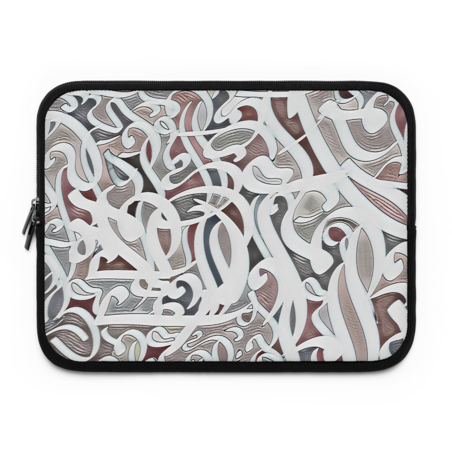 . Laptop Sleeve modern calligraphy