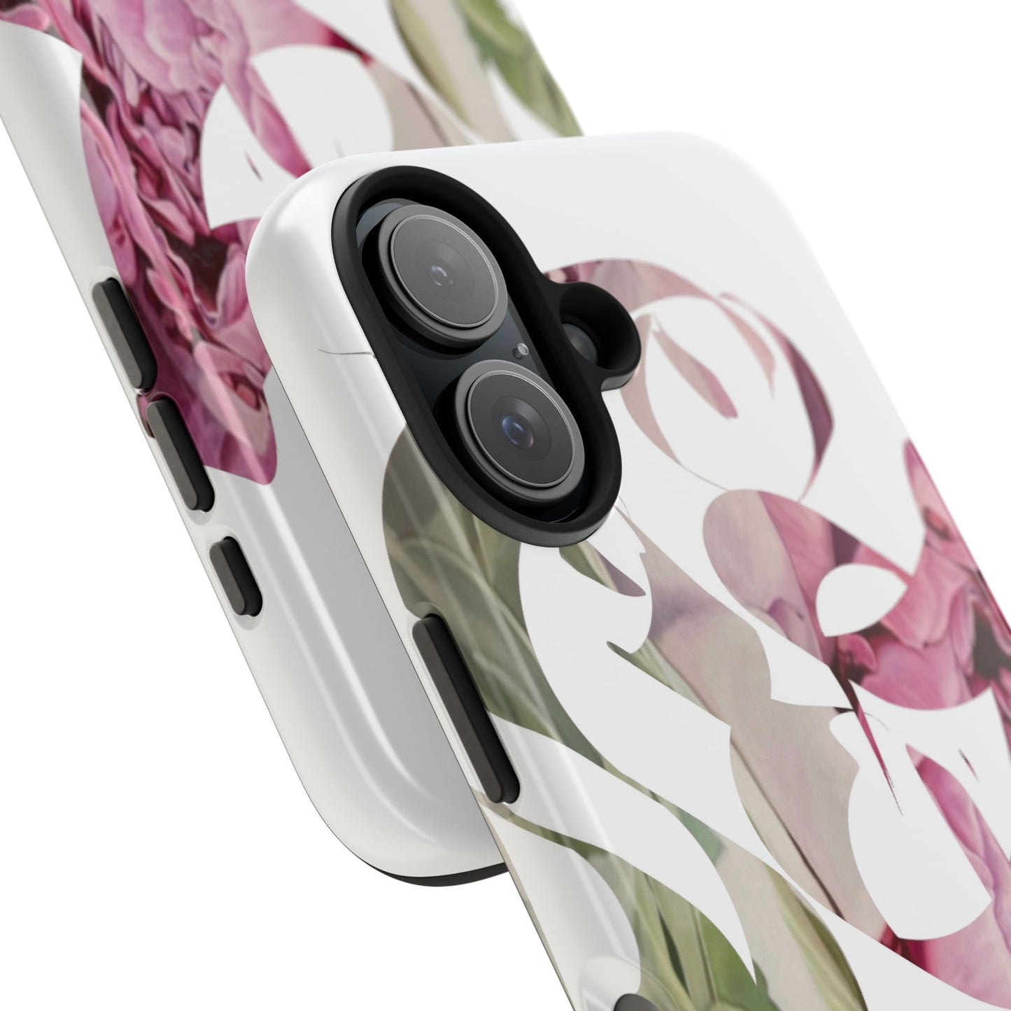 Phone Case - Garden Persian Calligraphy Design in Grey