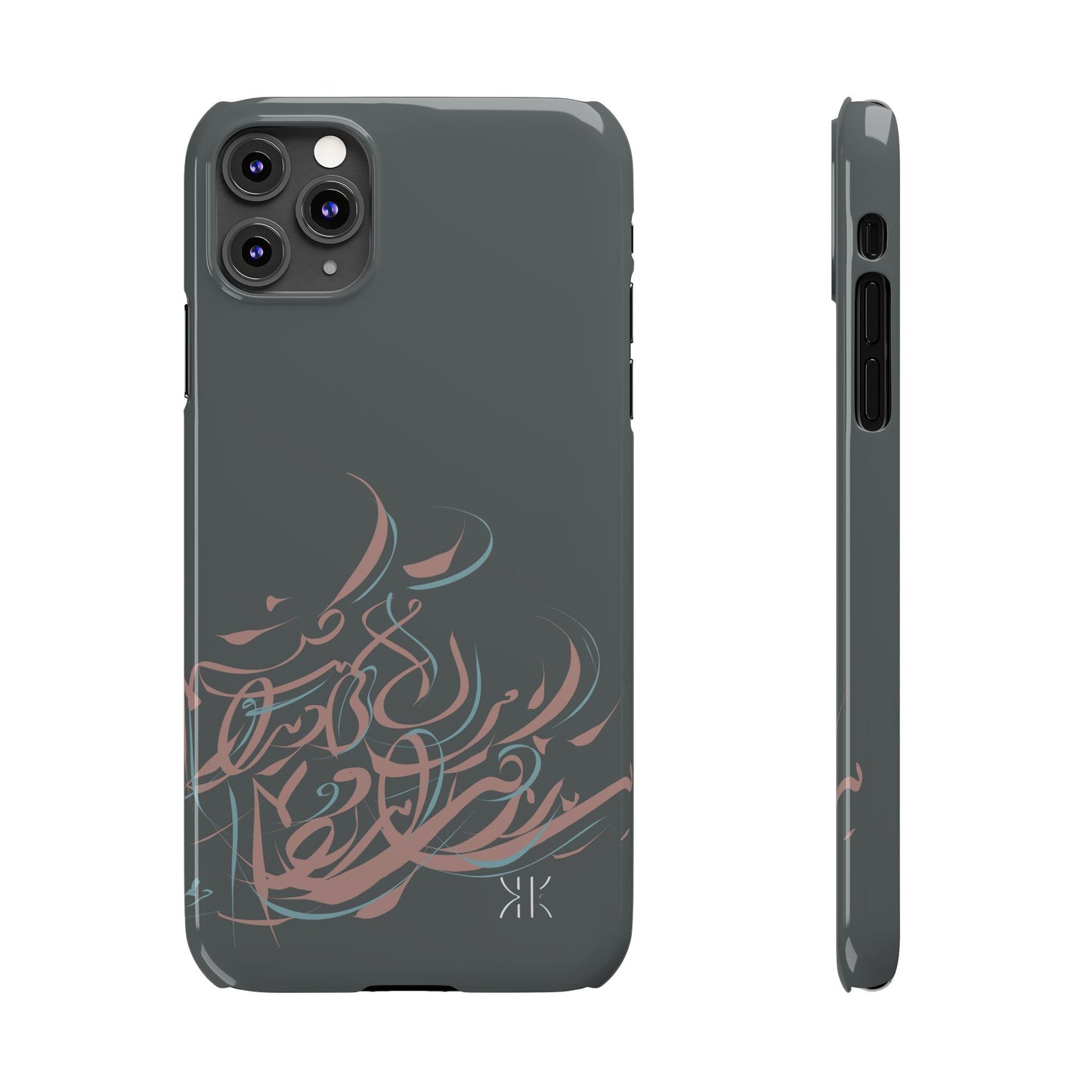 Modern Persian  Calligraphy Kalli K   Slim Phone Case