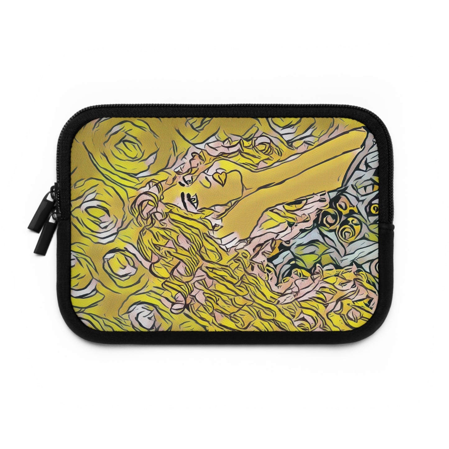 Laptop Sleeve -Modern Digital Calligraphy Art Design