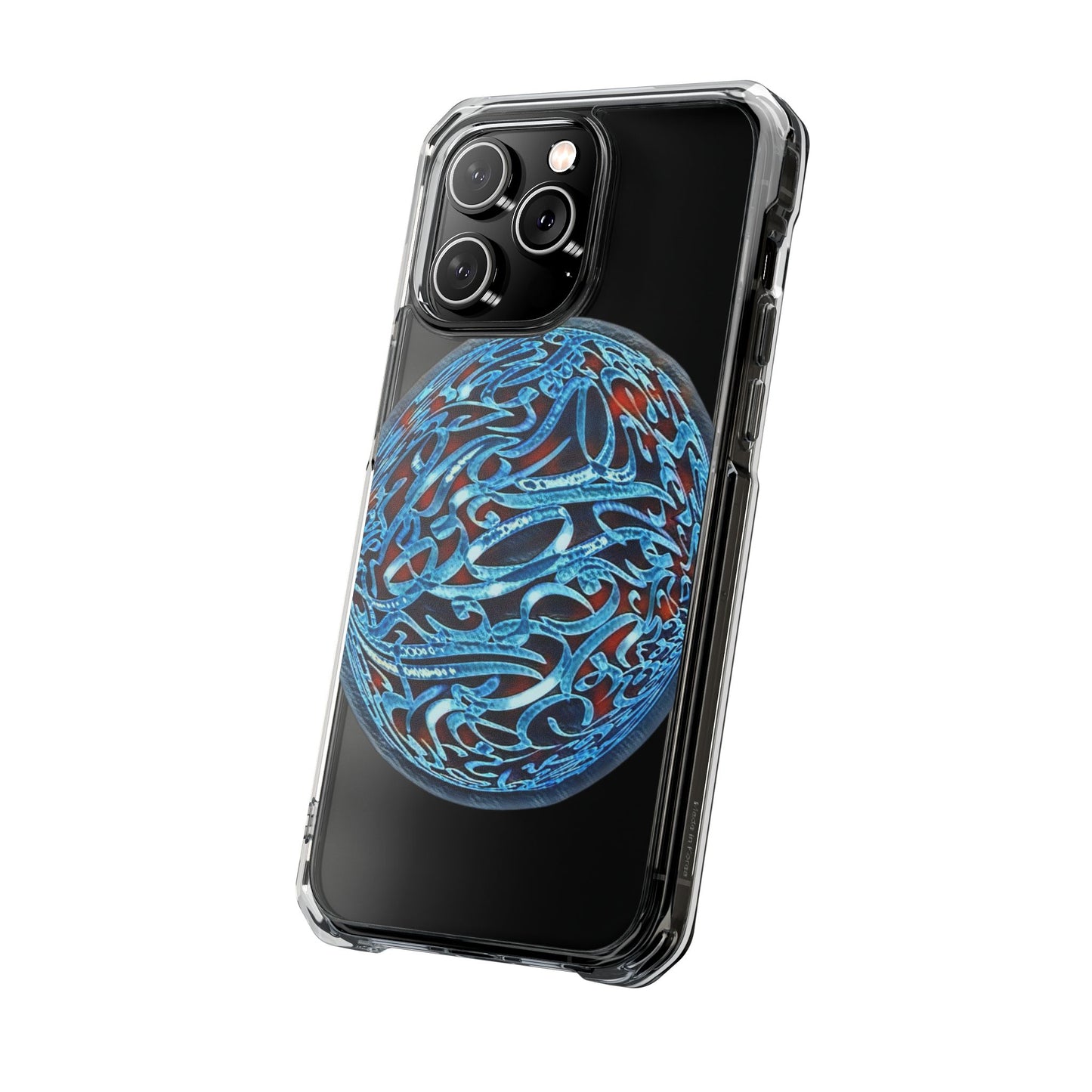 Copy of Phone Case - Pink Ribbon Persian Calligraphy Design - Magnetic Case