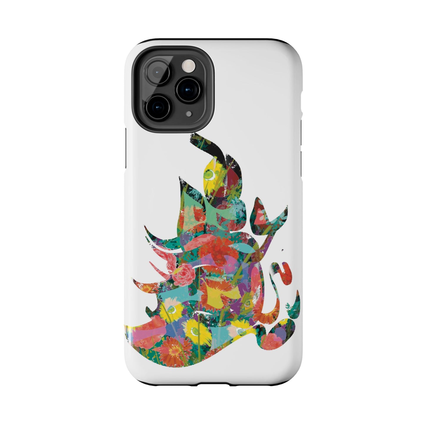 Phone Case - Flower Persian Calligraphy Design, Unique, Limited Edition