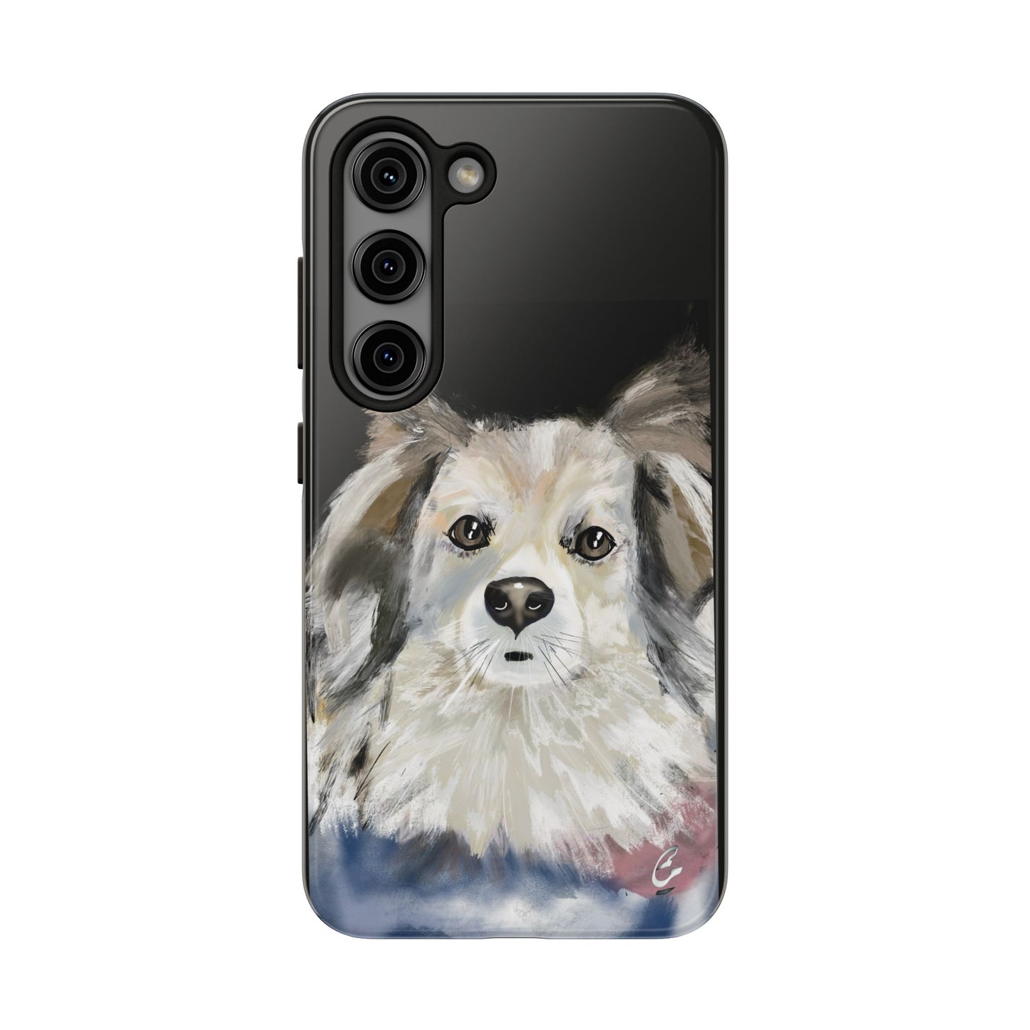 Dog Watercolor Tough Phone Case