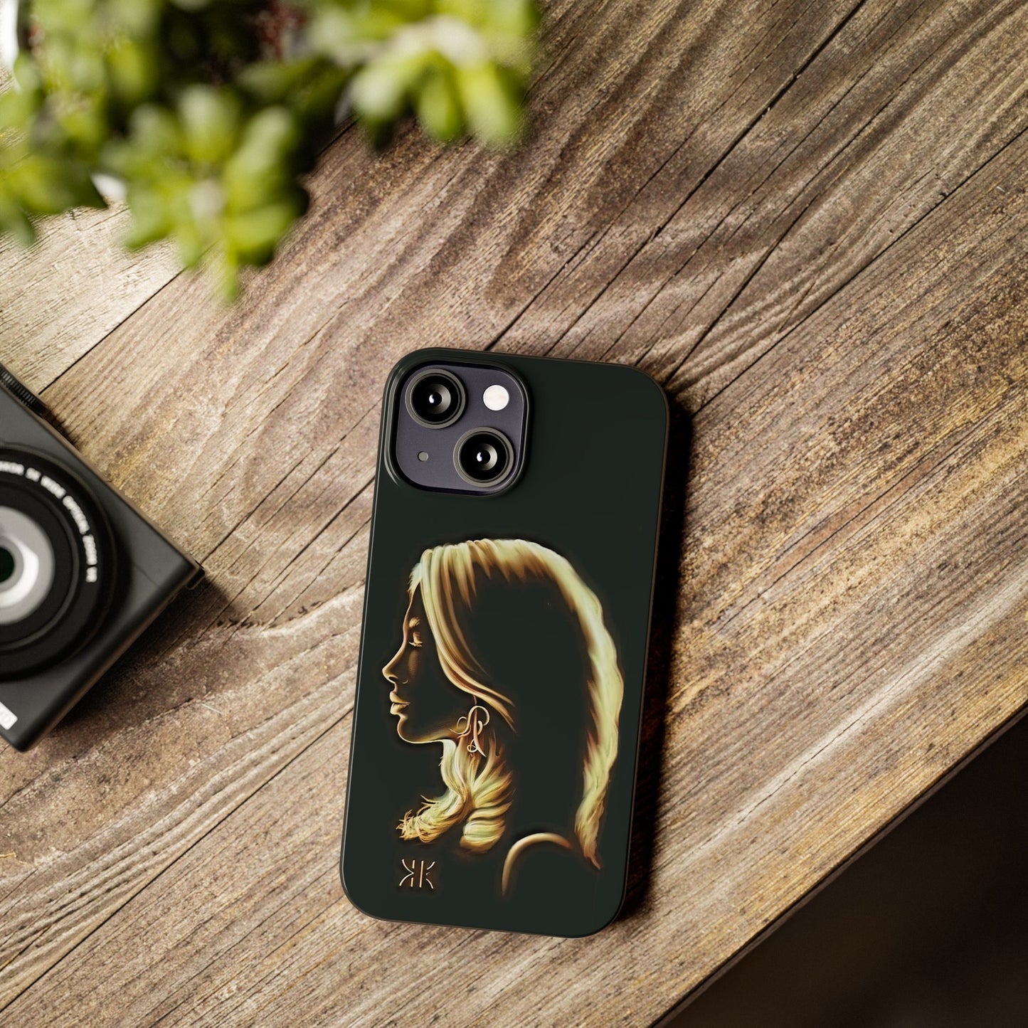 Copy of ' Modern Art  Slim Phone Case -LOVE I-