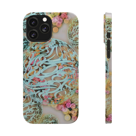 Copy of Copy of Copy of ' Modern Art  Slim Phone Case -LOVE I-
