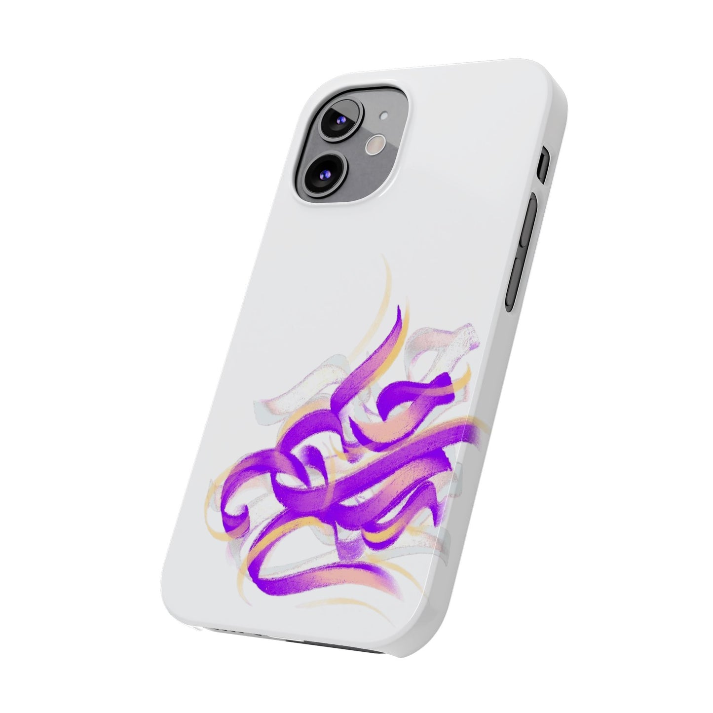 Copy of ' Modern Art  Slim Phone Case-Lily