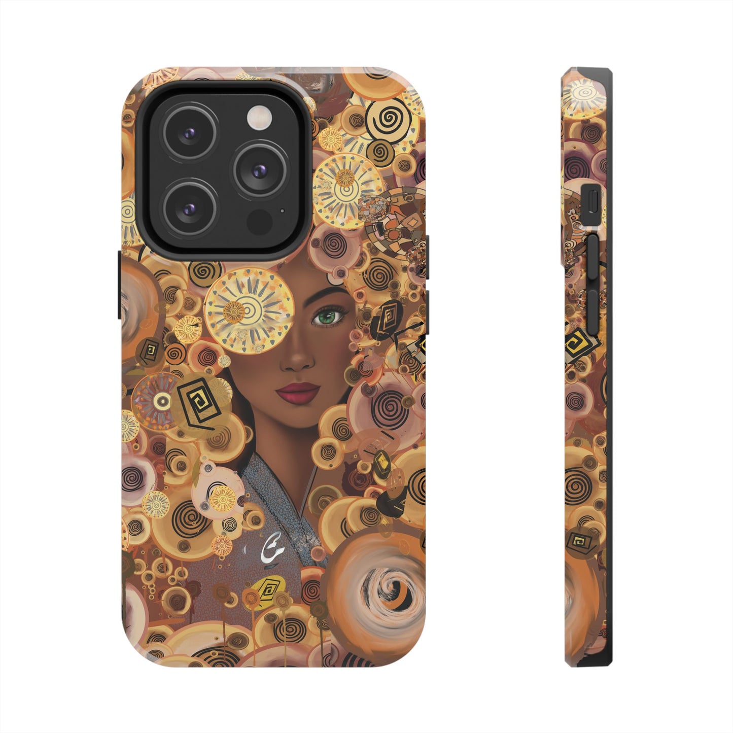 Phone Case - Persian Art Inspired Beautiful Girl Design