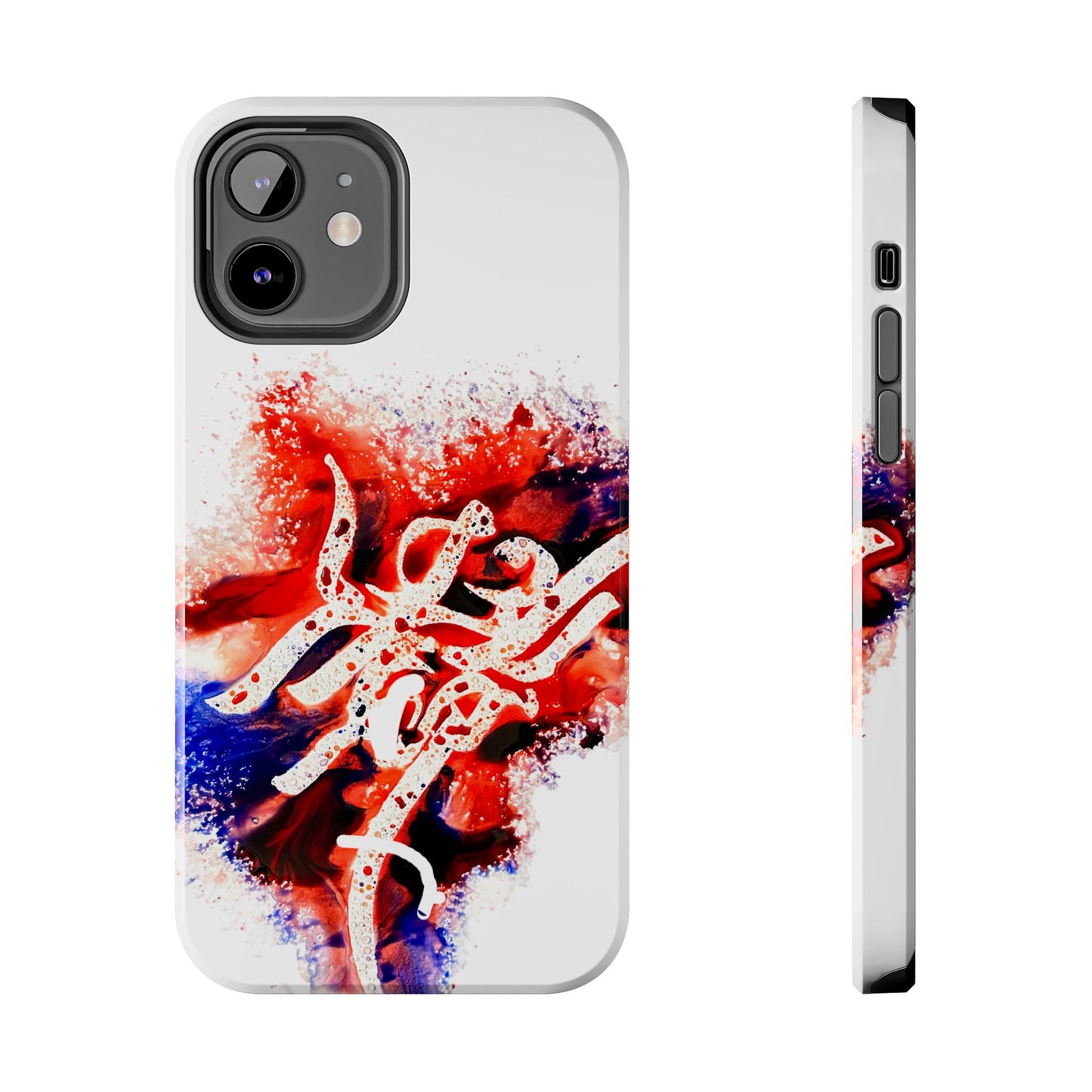 Candle Calligraphy Phone Case - Persian Art Inspired Beautiful Girl Design