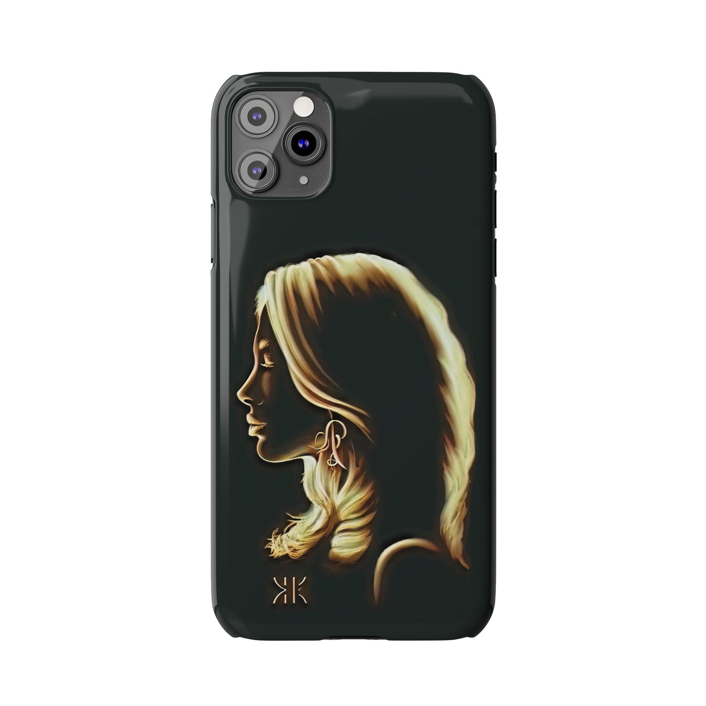 Copy of ' Modern Art  Slim Phone Case -LOVE I-