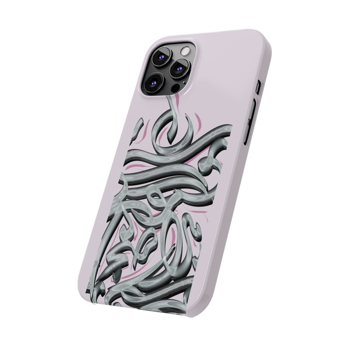 Modern Art  Slim Phone Case -LOVE,
