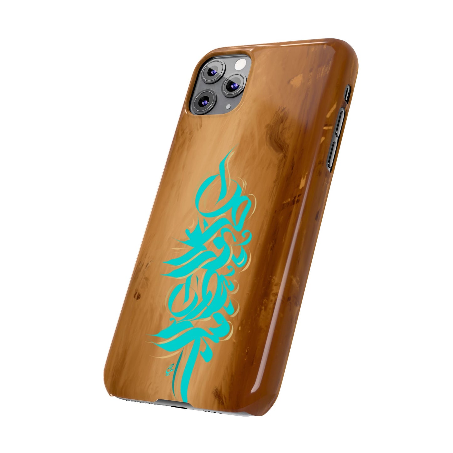 Modern Art  Slim Phone Case -LOVE