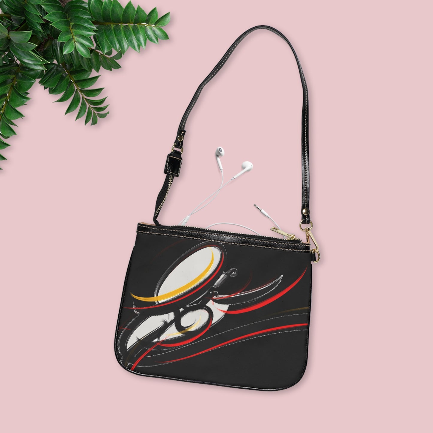 Persian Calligraphy Art Small Shoulder Bag