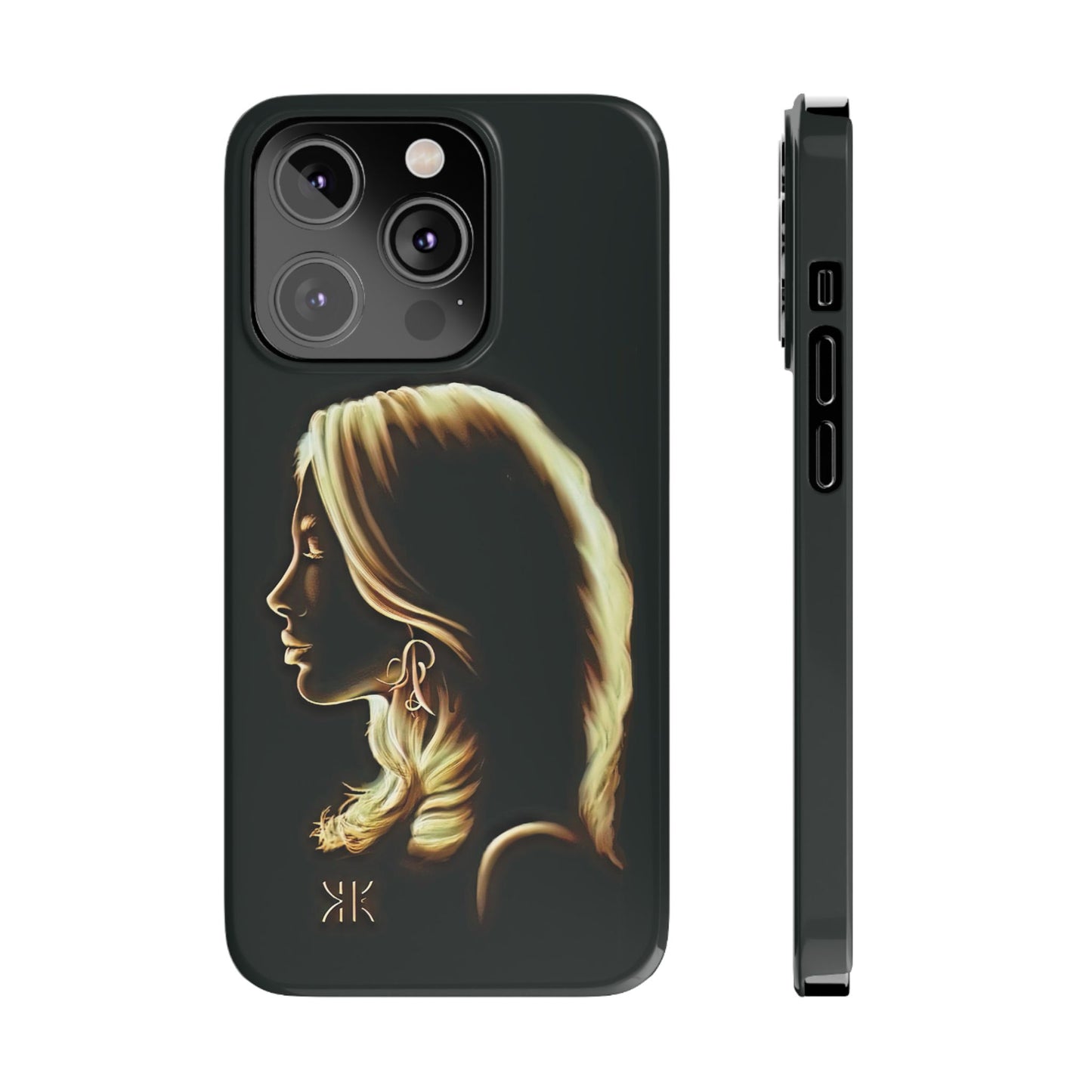 Copy of ' Modern Art  Slim Phone Case -LOVE I-