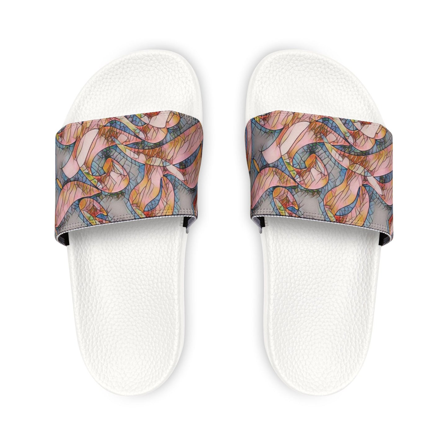 Stylish Women's Removable-Strap Sandals with Floral Design