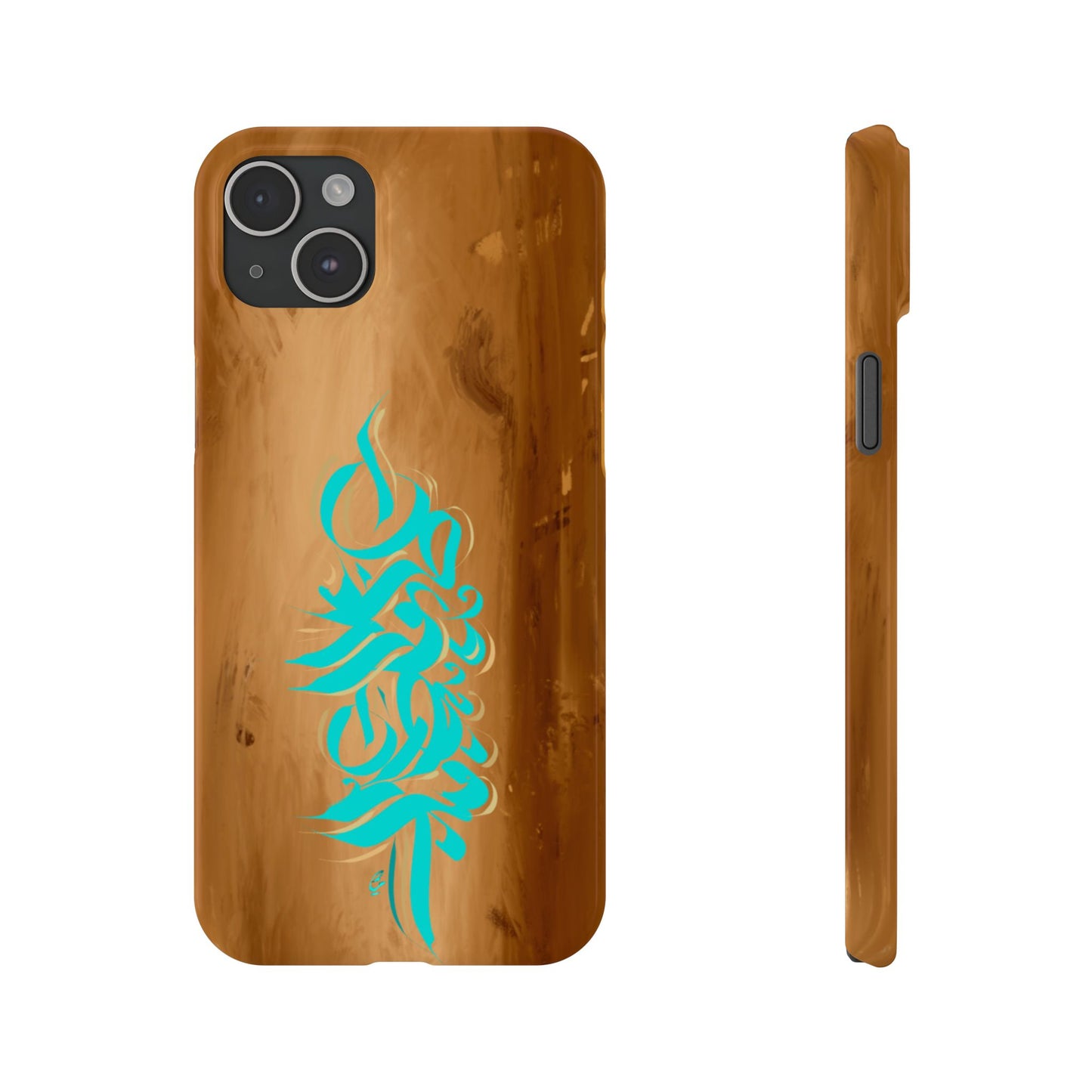 Modern Art  Slim Phone Case -LOVE