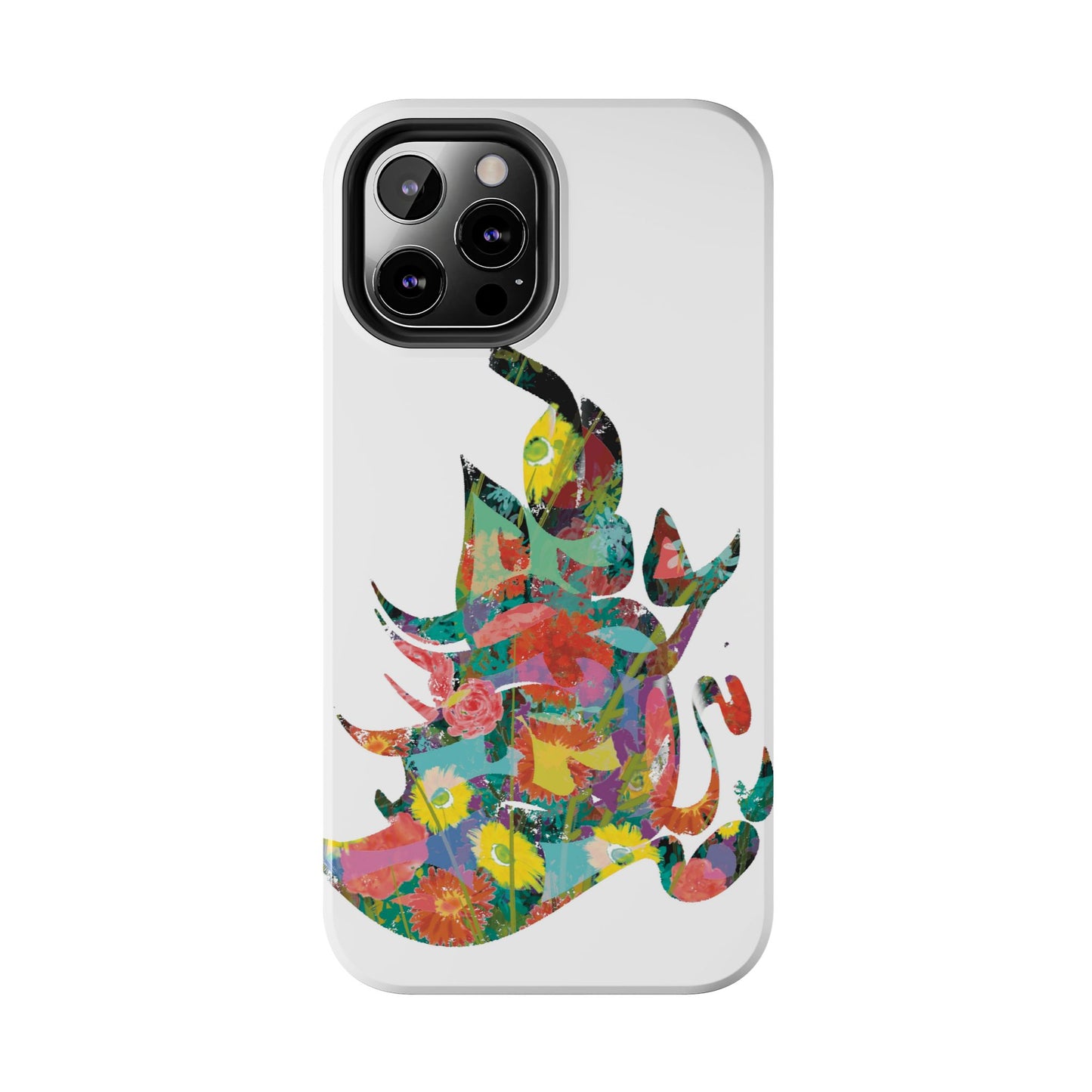 Phone Case - Flower Persian Calligraphy Design, Unique, Limited Edition