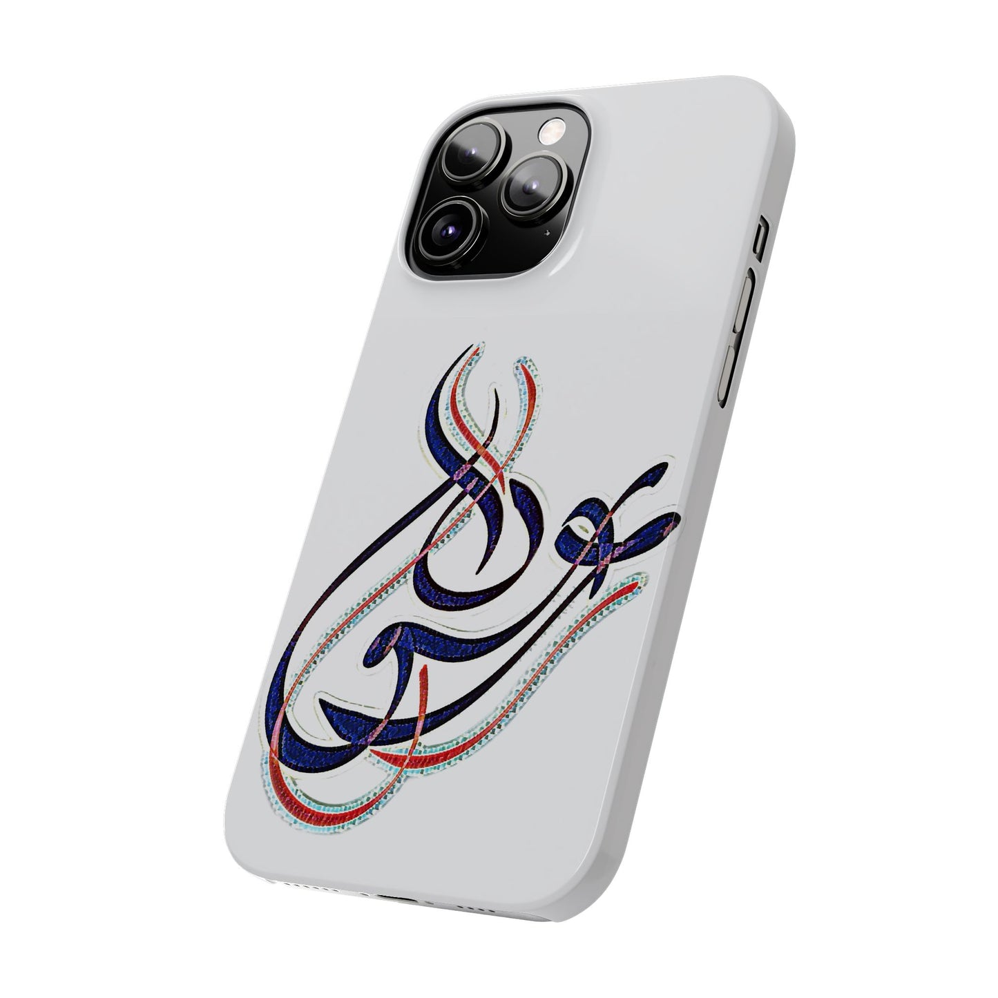Modern Art  Slim Phone Case - Eshgh (Love)