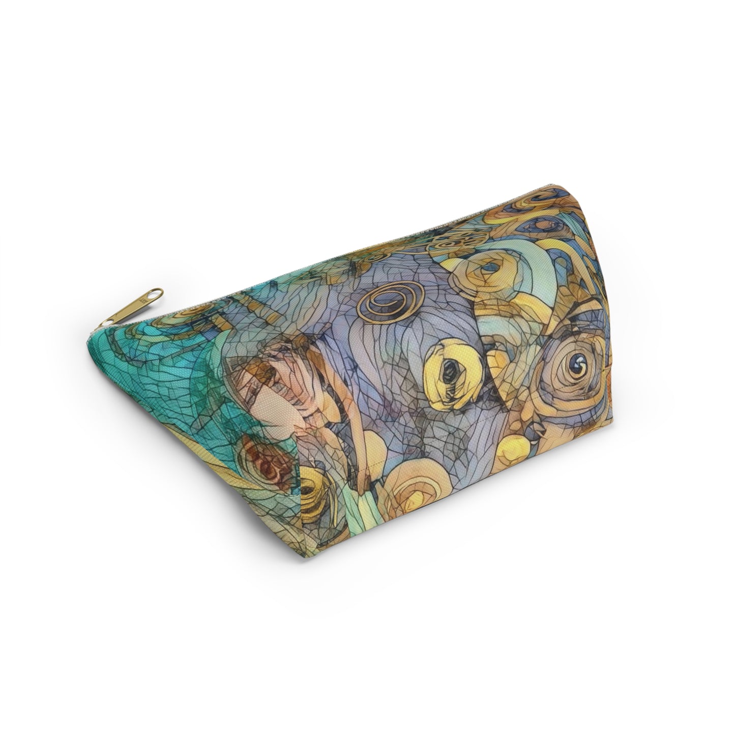 Ethereal Swirls Accessory Pouch w T-bottom