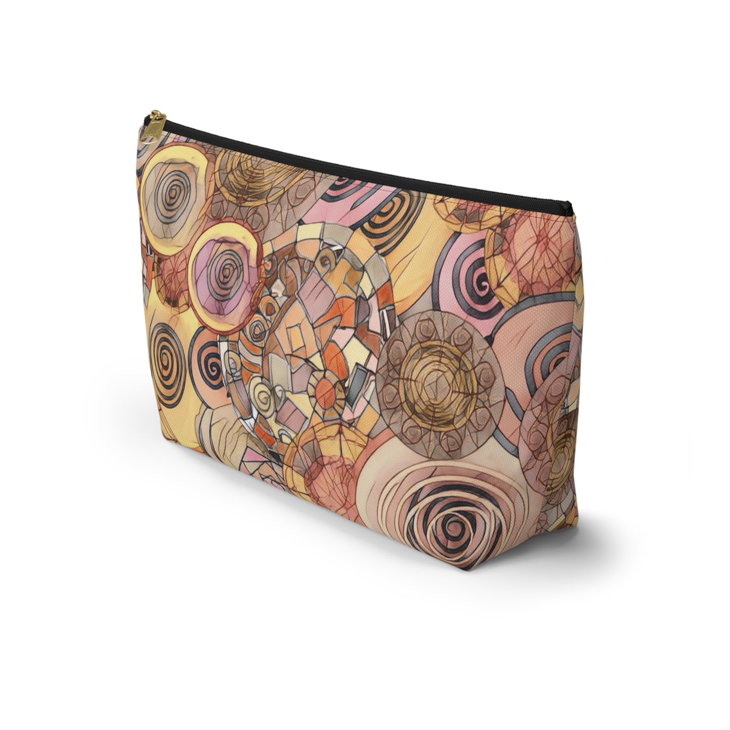 Ethereal Swirls Accessory Pouch w T-bottom