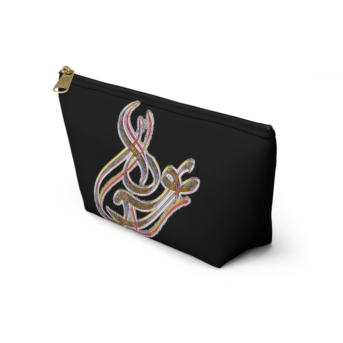 Persian calligraphy Accessory Pouch w T-bottom