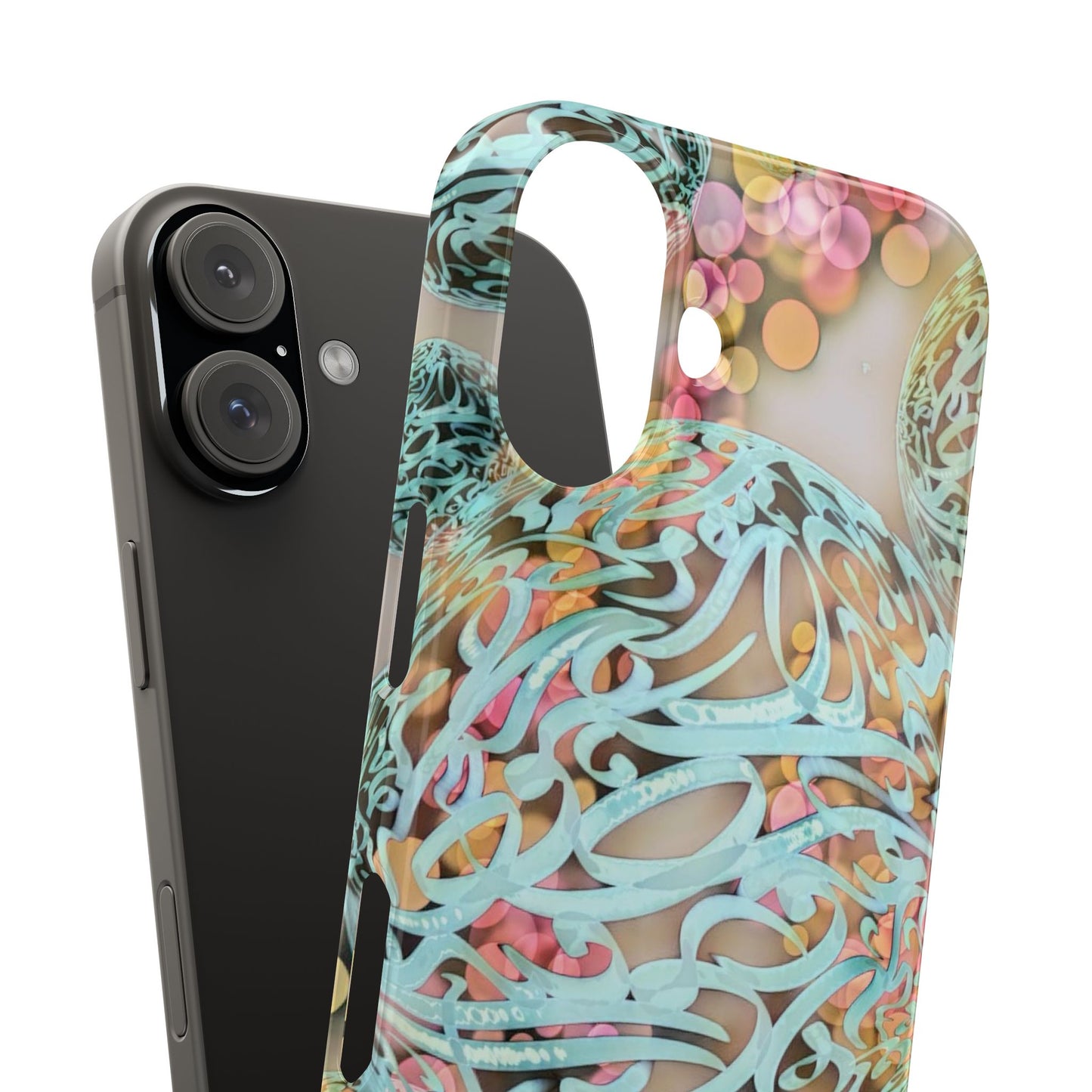 Copy of Copy of Copy of ' Modern Art  Slim Phone Case -LOVE I-