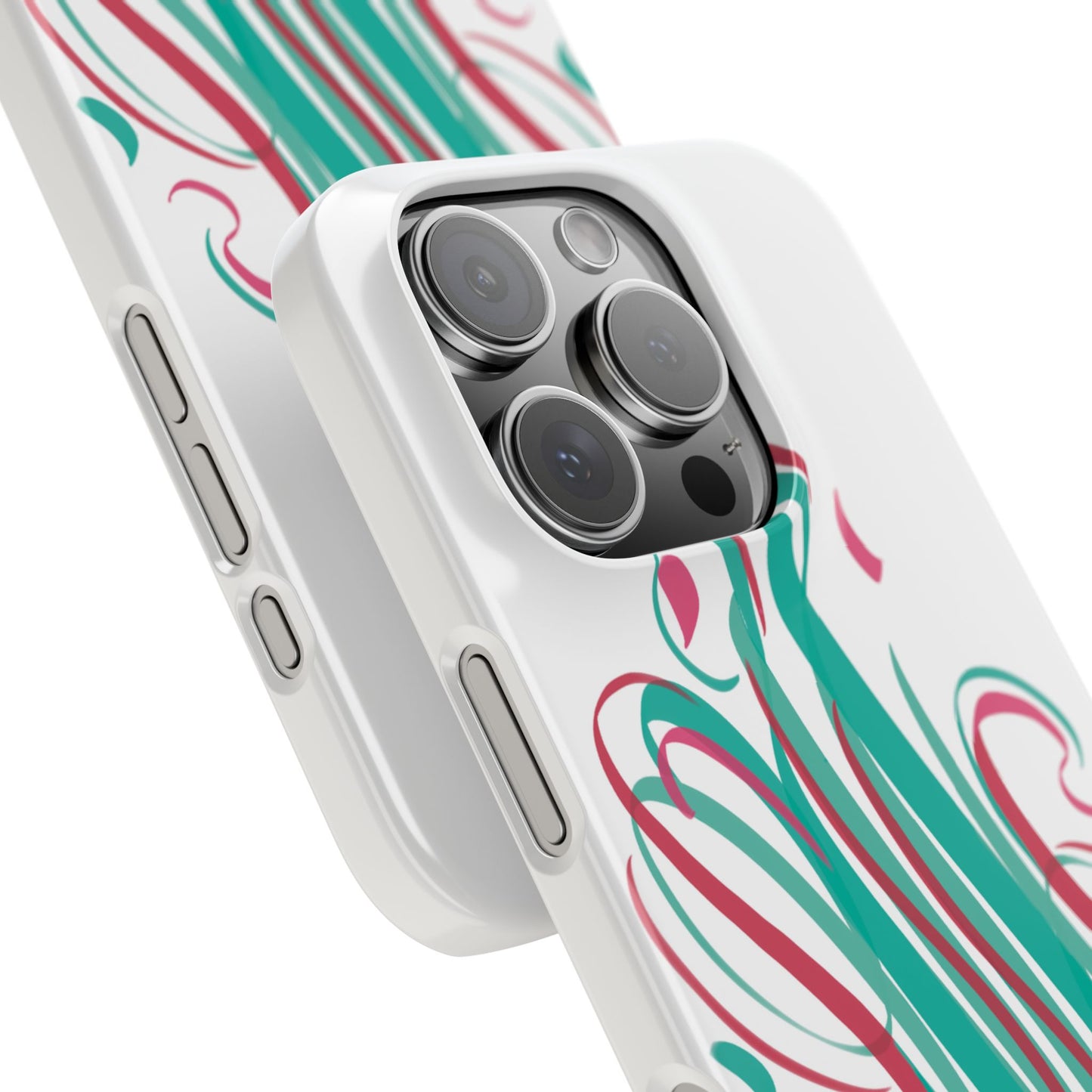 Spring inspired Modern Art  Slim Phone Case -,