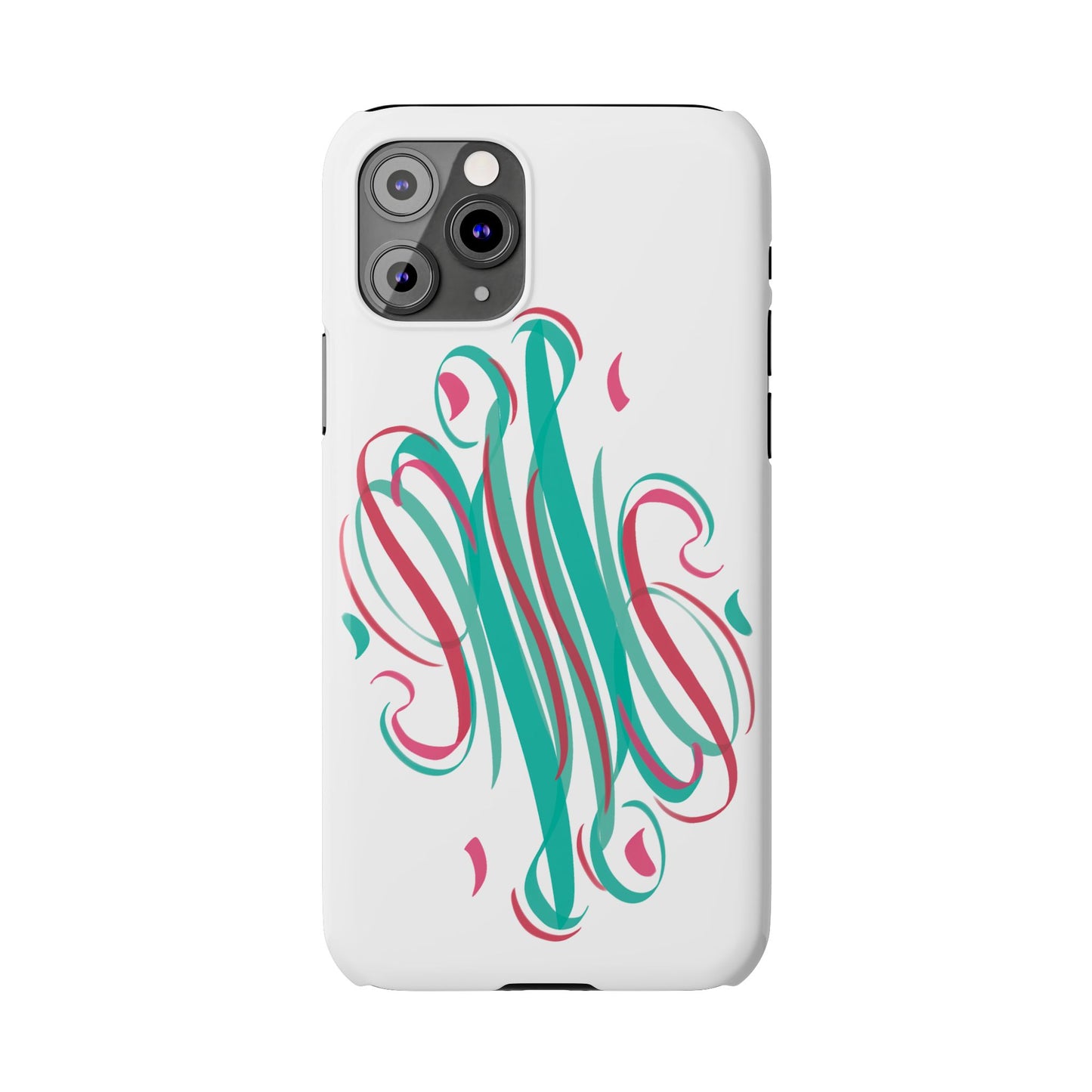 Spring inspired Modern Art  Slim Phone Case -,