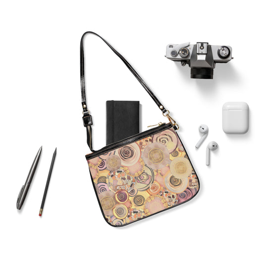 Modern art inspired beautiful girl Small Shoulder Bag