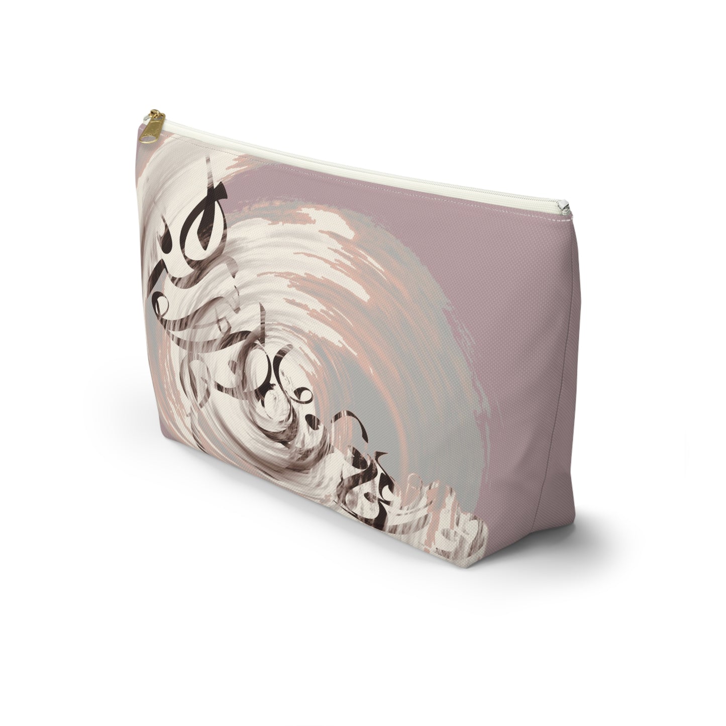 Modern Calligraphy Accessory Pouch w T-bottom