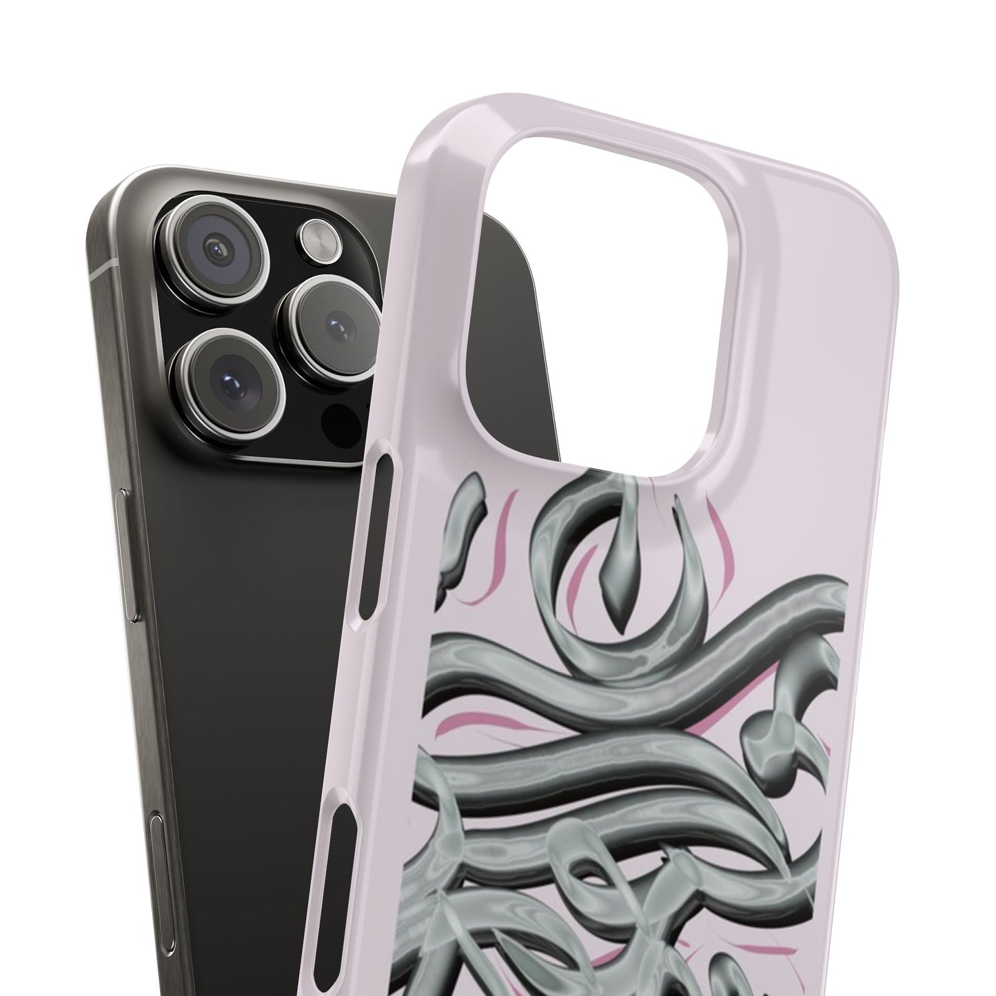 Modern Art  Slim Phone Case -LOVE,