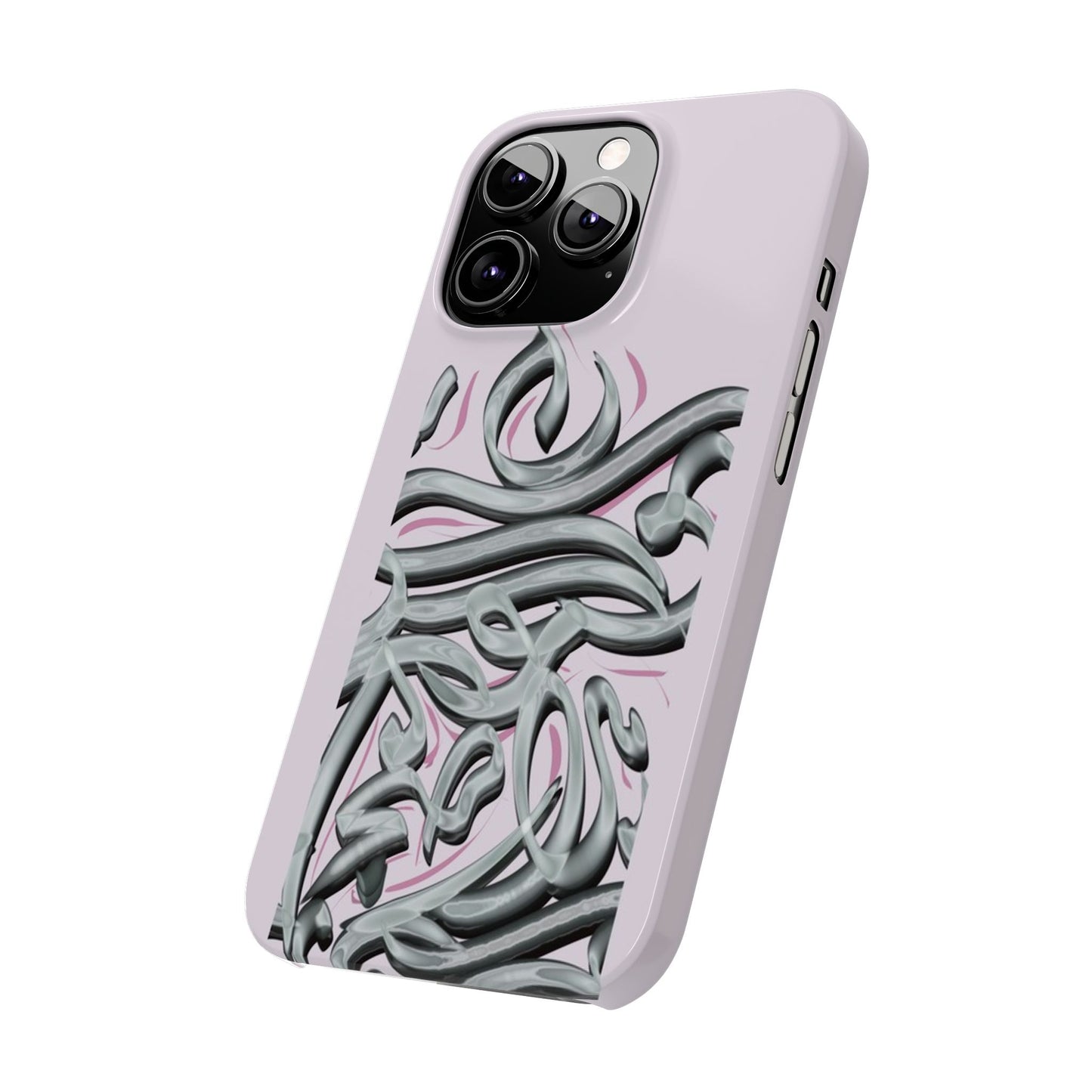 Modern Art  Slim Phone Case -LOVE,