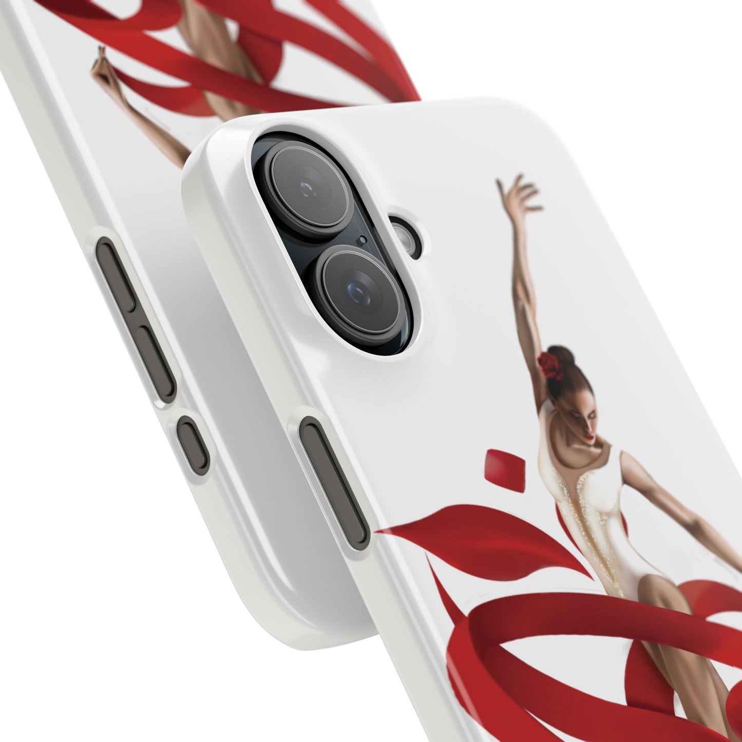 Elegant Ballet Dancer Ribbon Slim Phone Case - Perfect for Dance Lovers