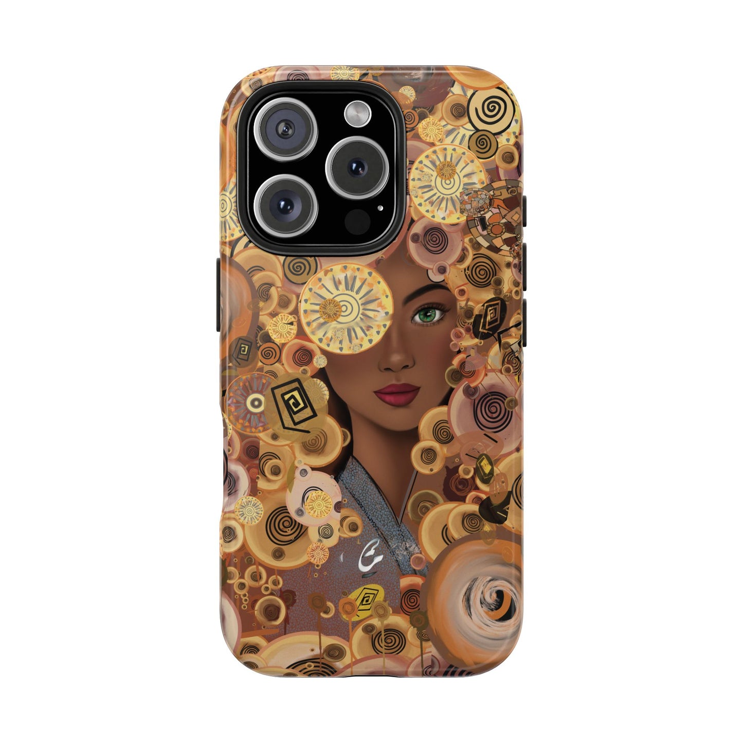 Phone Case - Persian Art Inspired Beautiful Girl Design